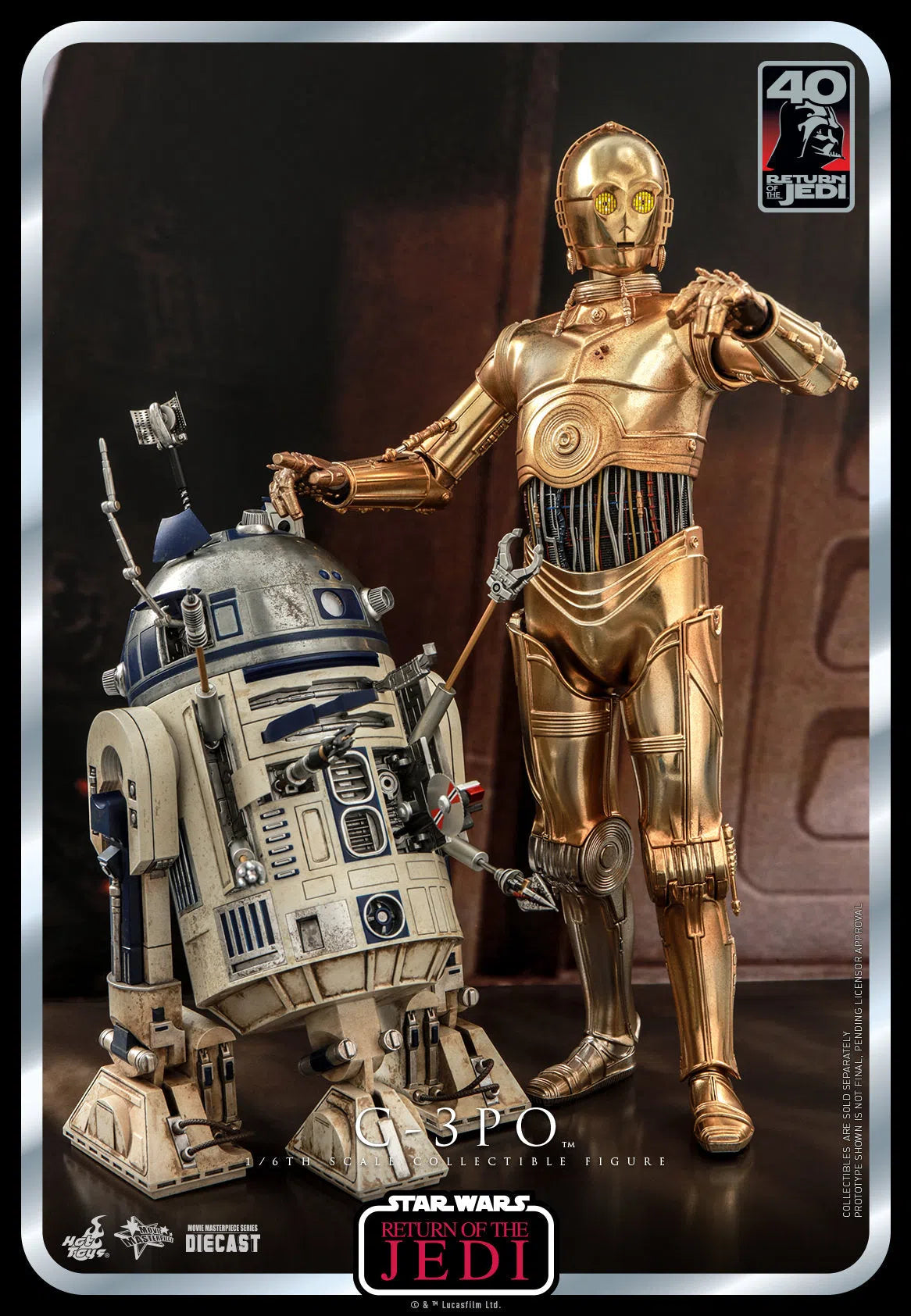 C-3PO: Star Wars: Return Of The Jedi: 40th Anniversary Hot Toys