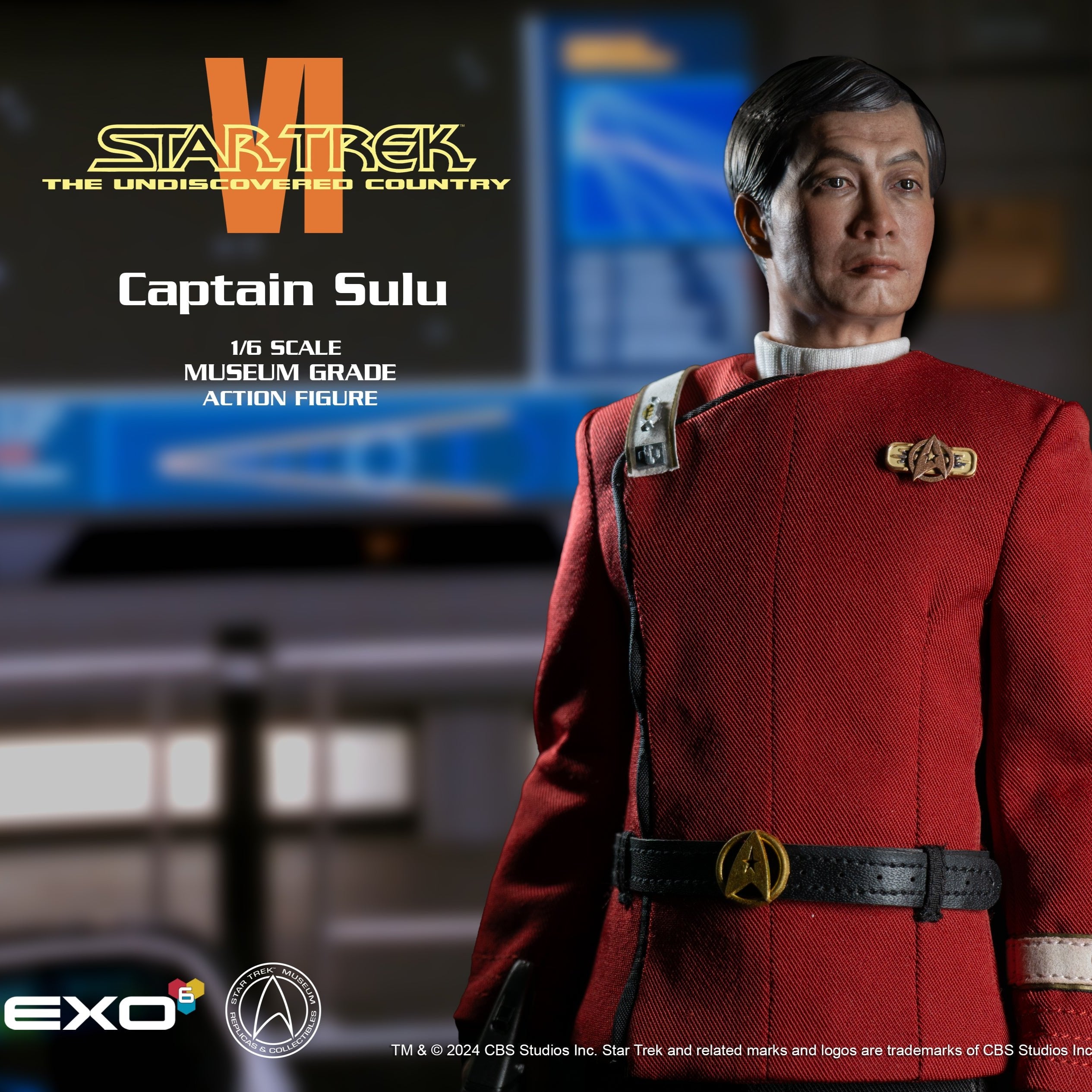 Captain Sulu: Star Trek: The Undiscovered Country: Sixth Scale