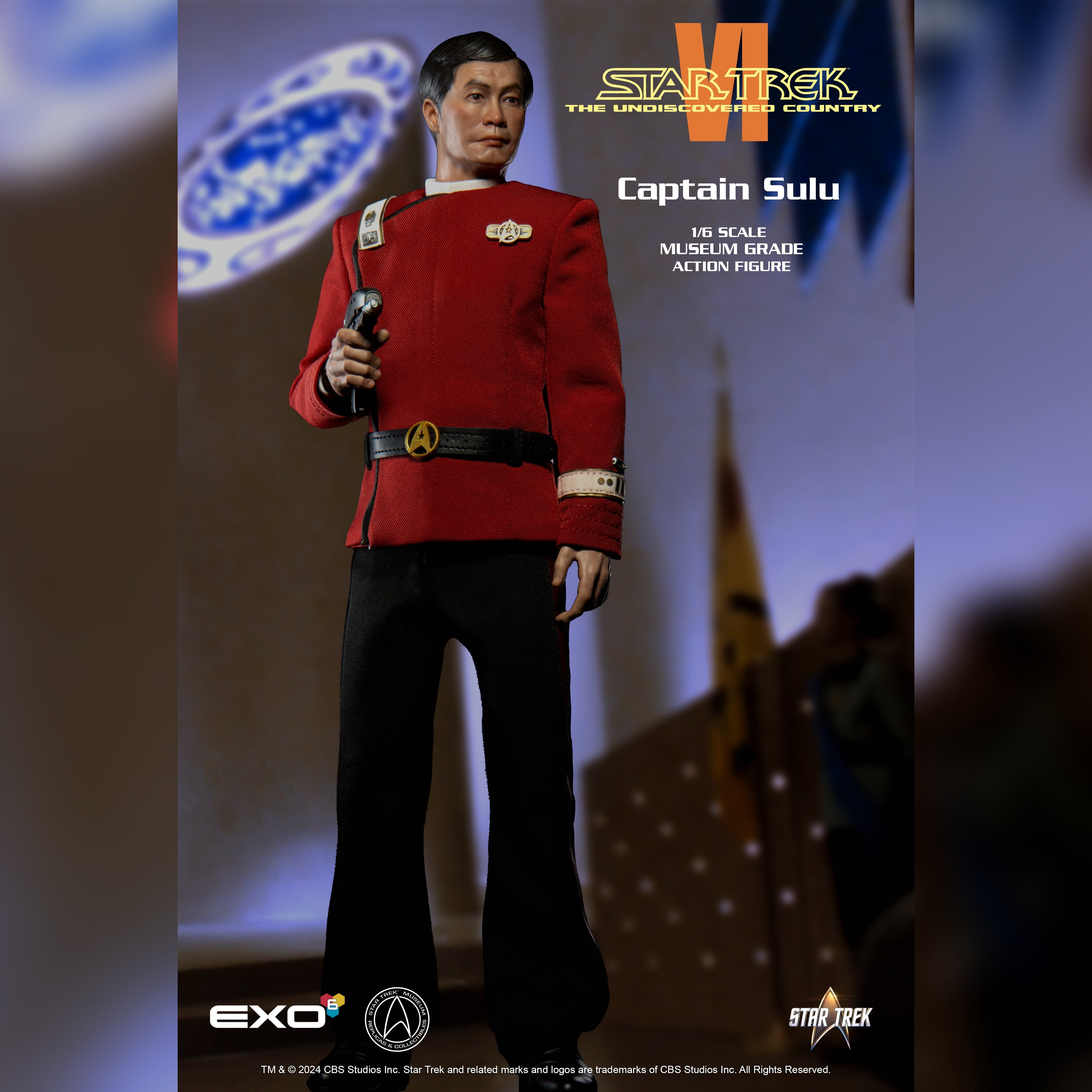 Captain Sulu: Star Trek: The Undiscovered Country: Sixth Scale