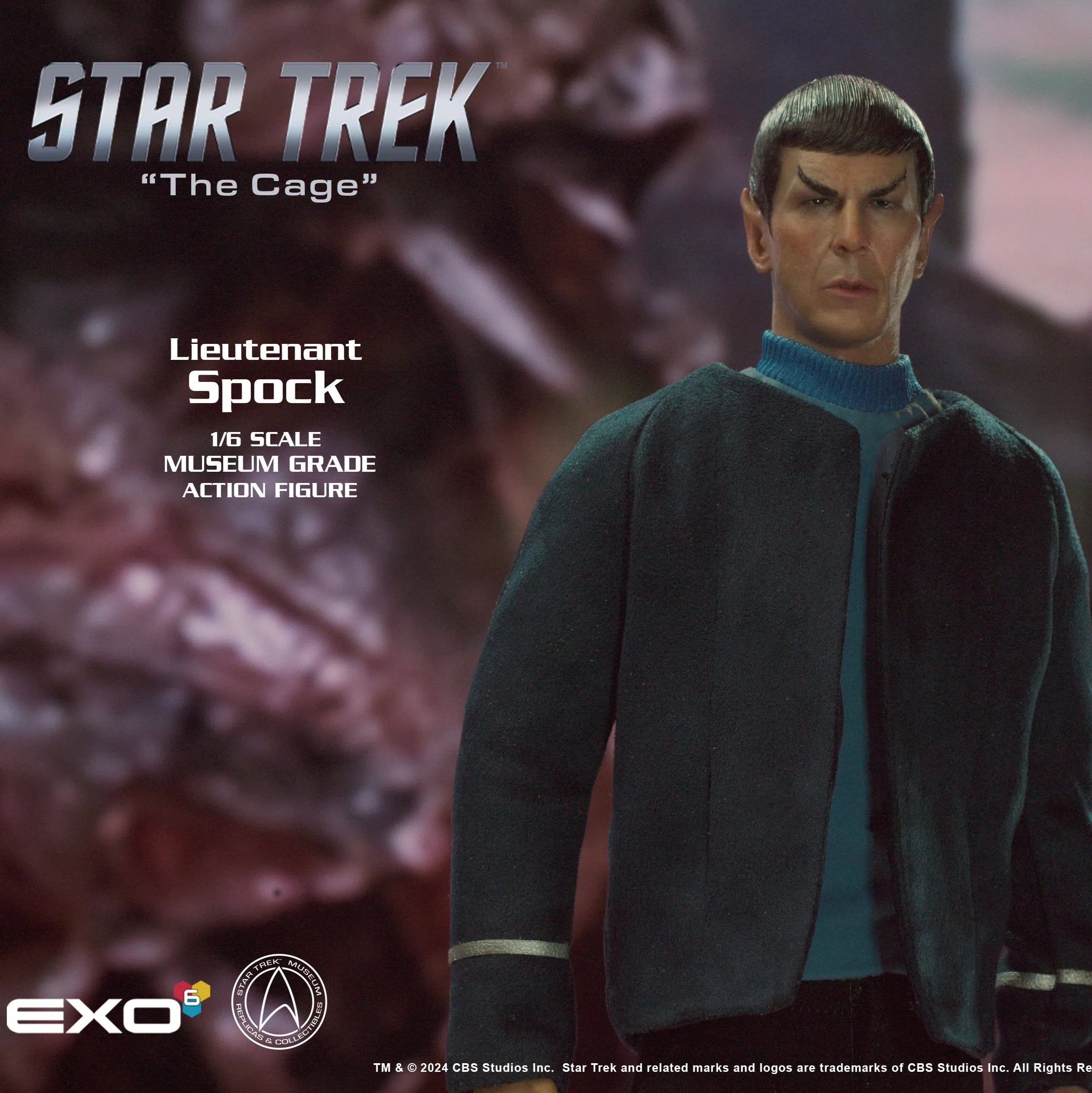 Cage Spock: Star Trek: The Original Series: Sixth Scale