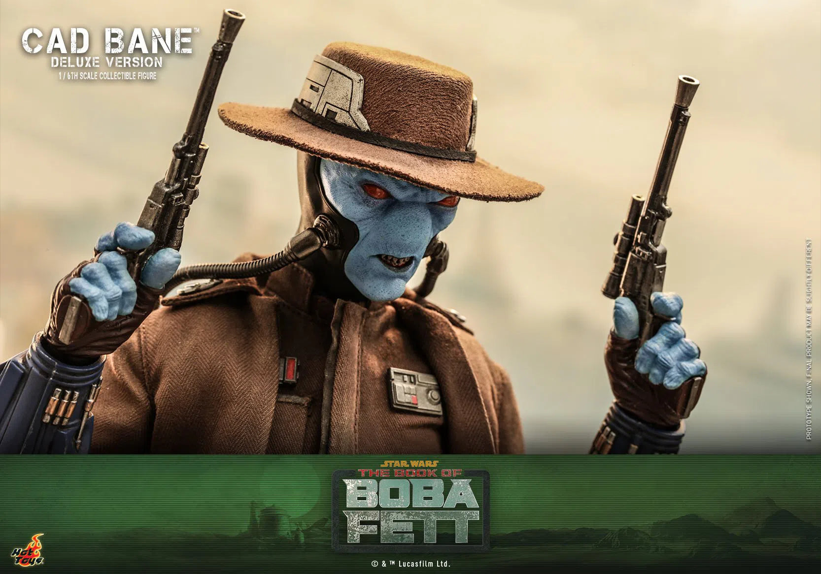 Cad Bane: Star Wars: The Book Of Boba Fett: Deluxe: TMS080 Hot Toys