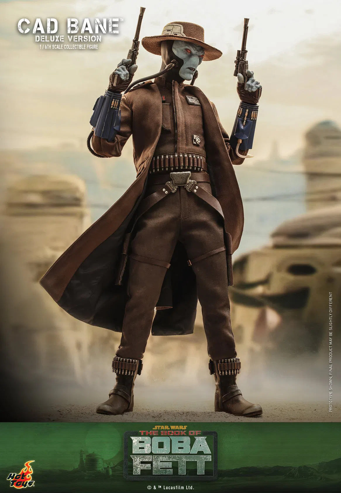 Cad Bane: Star Wars: The Book Of Boba Fett: Deluxe: TMS080 Hot Toys