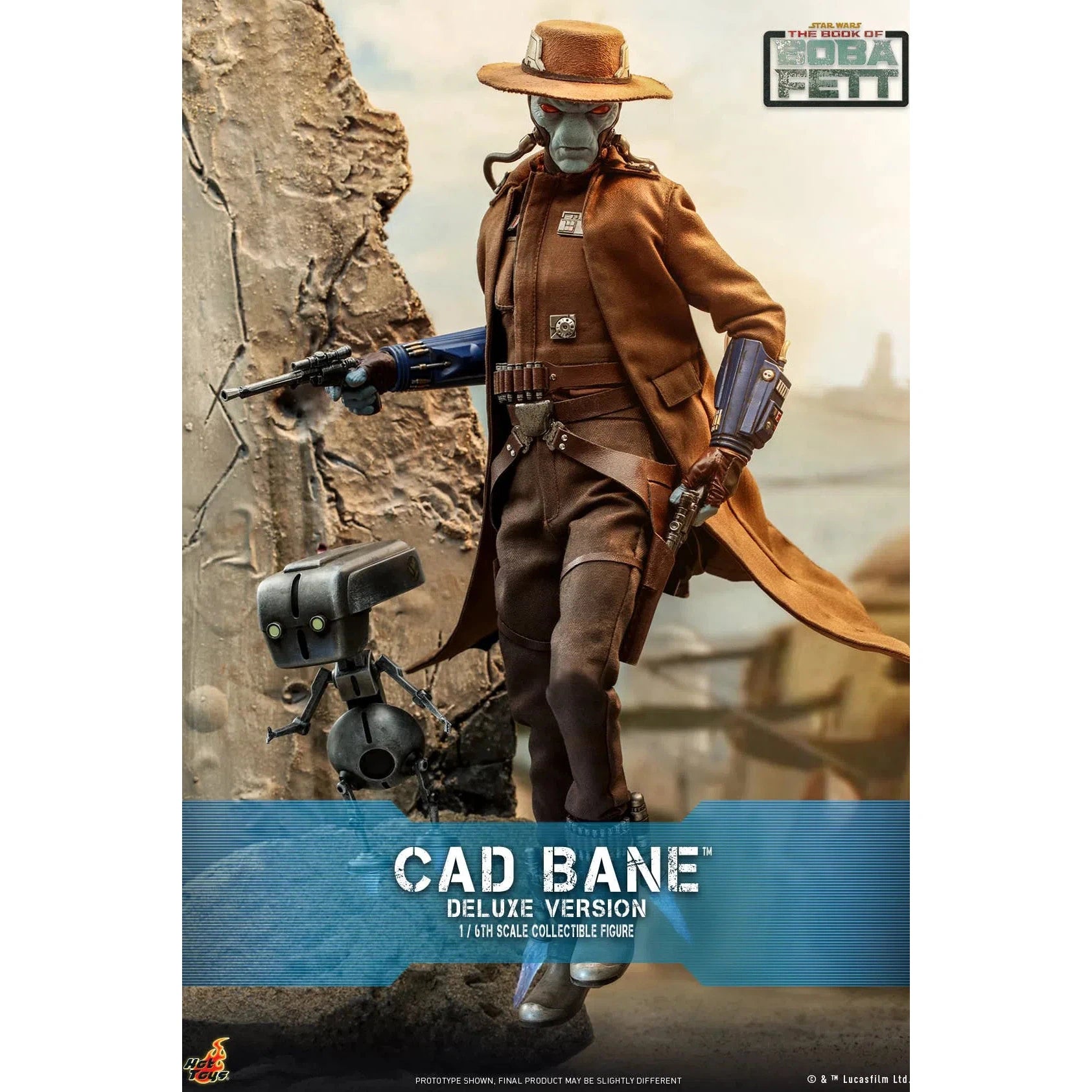 Cad Bane: Star Wars: The Book Of Boba Fett: Deluxe: TMS080 Hot Toys