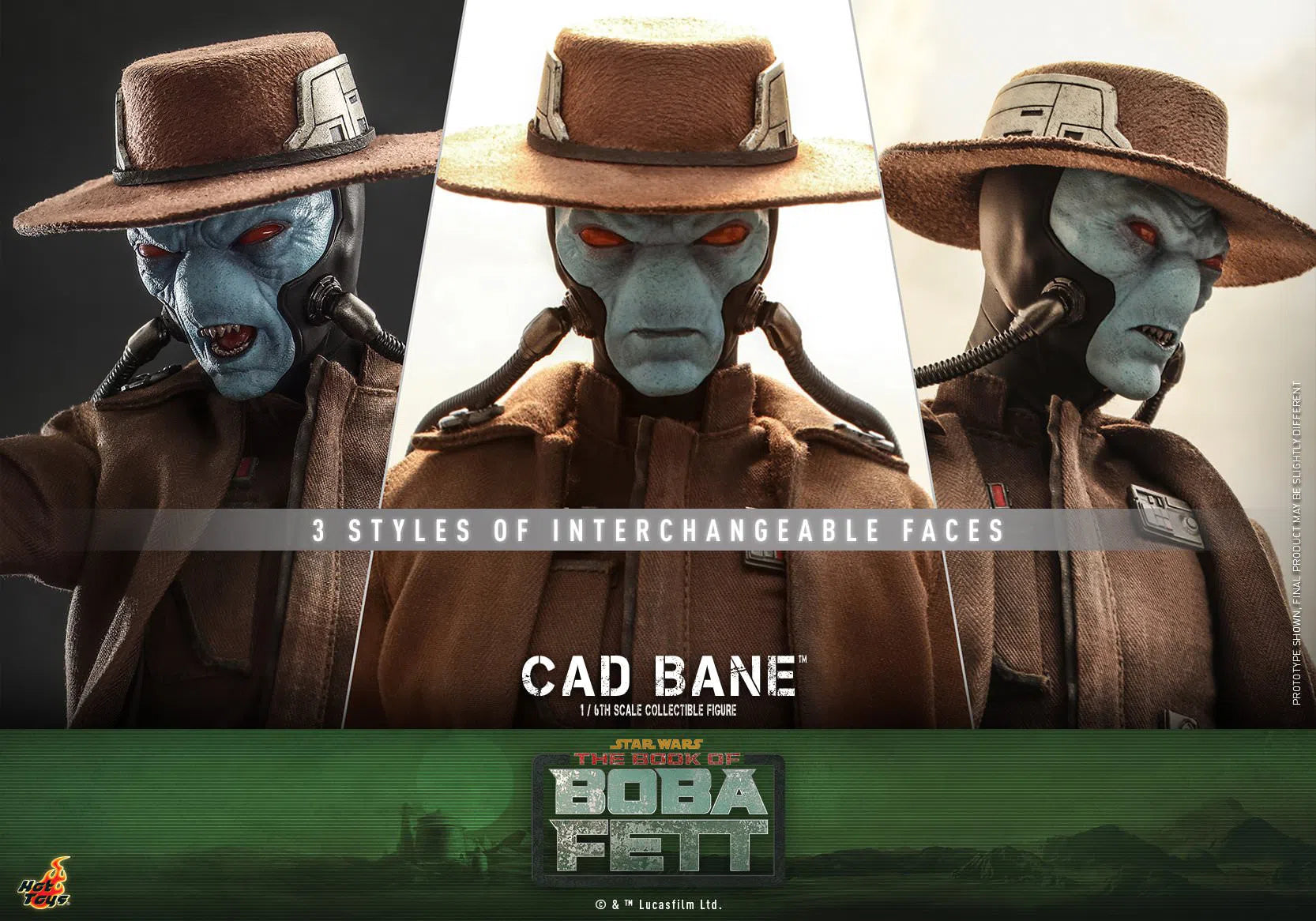 Cad Bane: Star Wars: The Book Of Boba Fett: Standard: Hot Toys: TMS079 Hot Toys