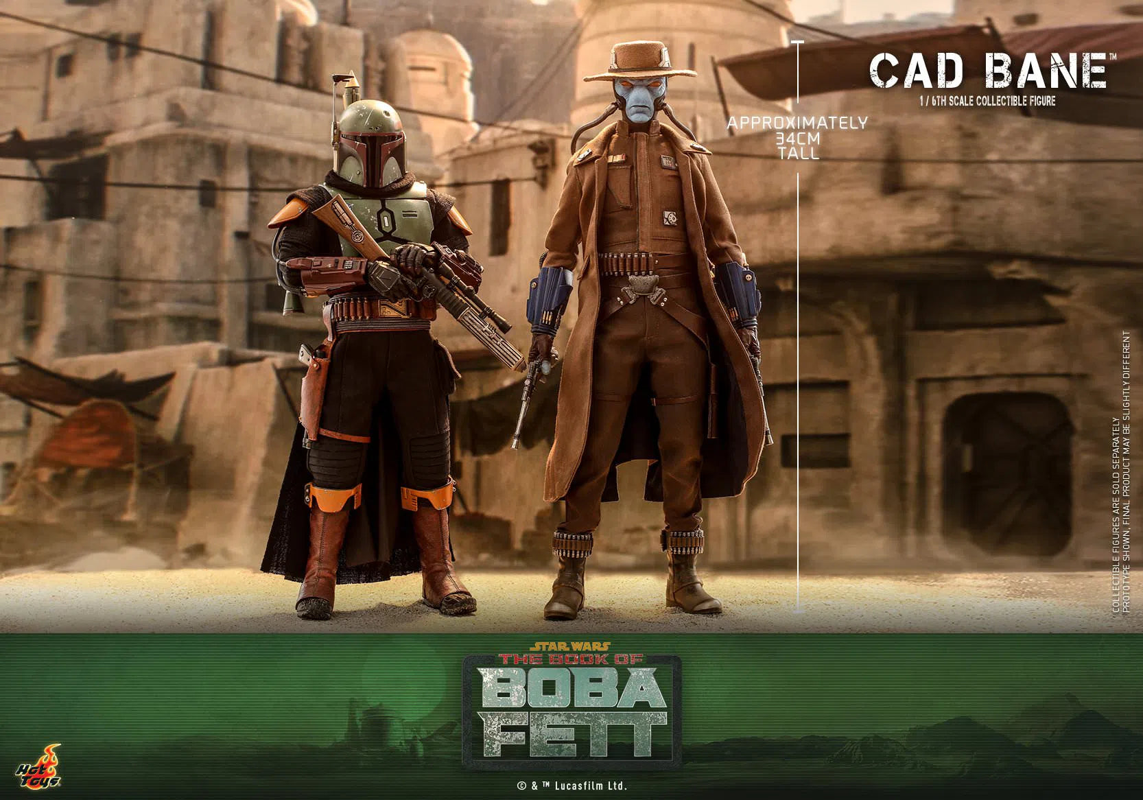 Cad Bane: Star Wars: The Book Of Boba Fett: Standard: Hot Toys: TMS079 Hot Toys