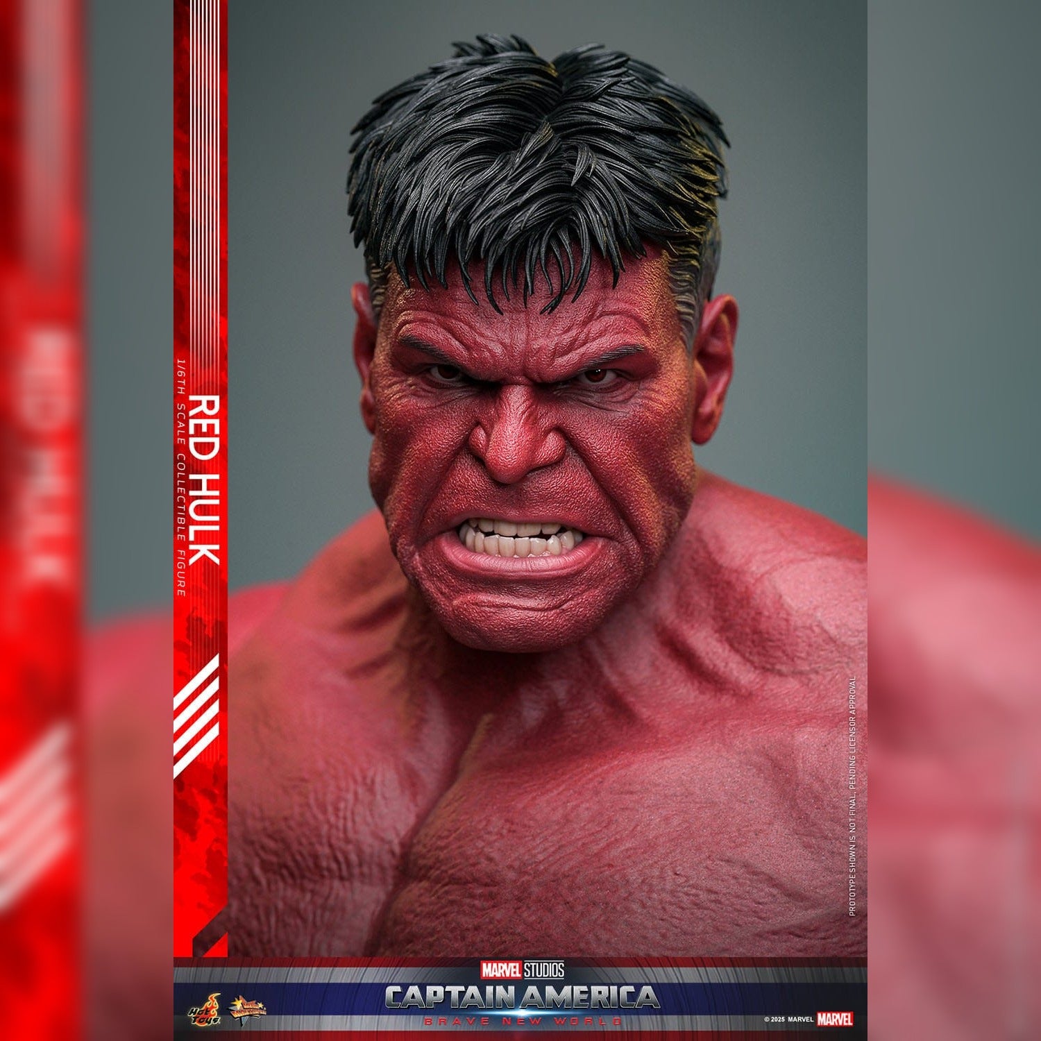 Captain America: Brave New World: Red Hulk: 1/6th Scale Action Figure: Hot Toys Hot Toys