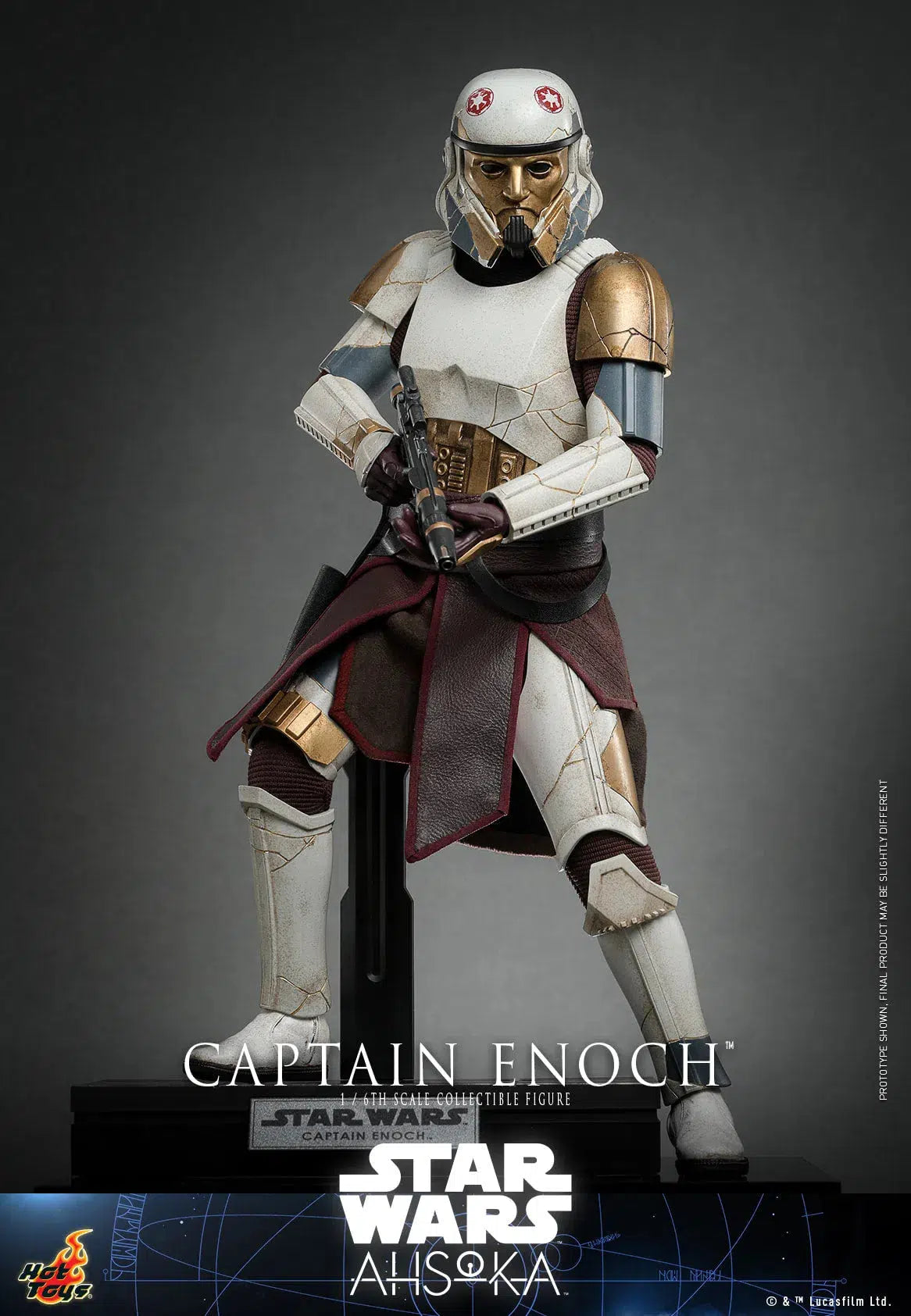 Captain Enoch: Star Wars: Ahsoka: Hot Toys Hot Toys