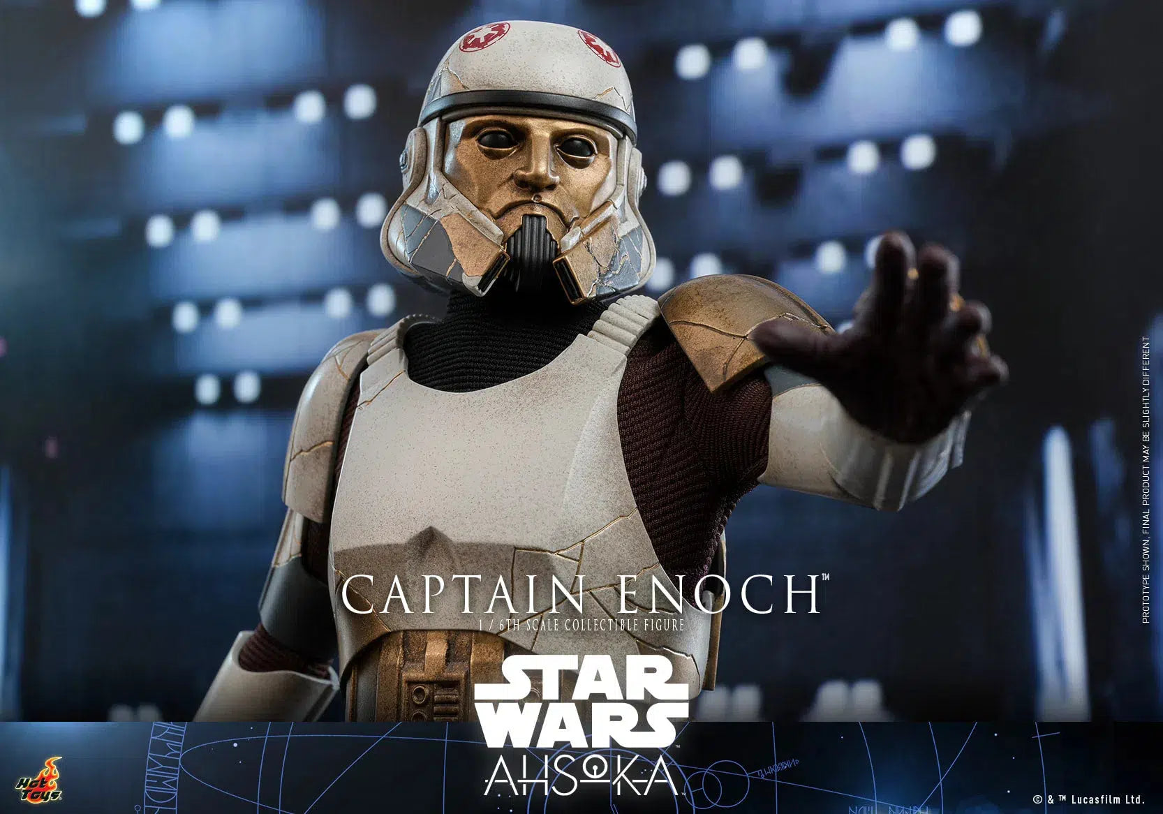 Captain Enoch: Star Wars: Ahsoka: Hot Toys Hot Toys