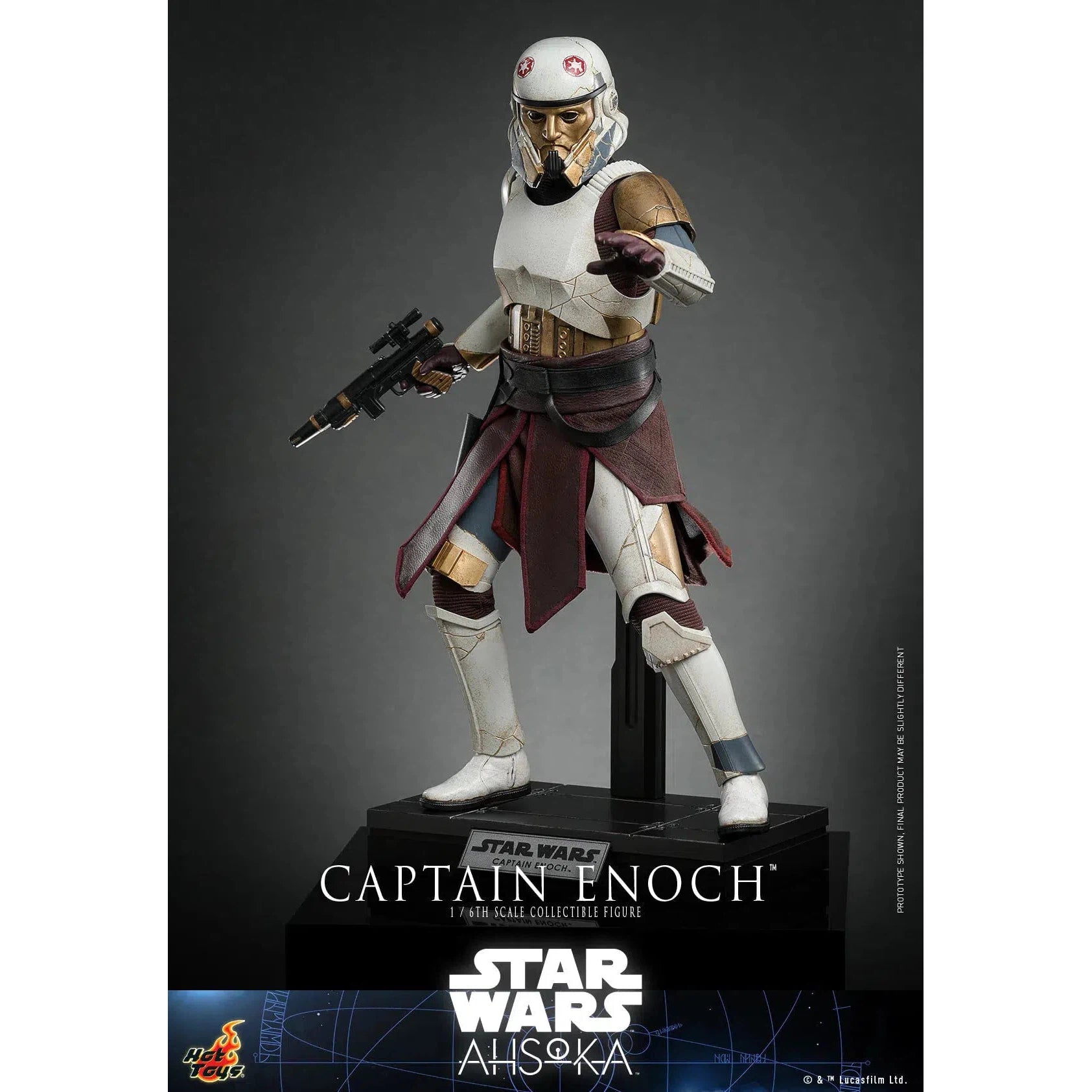 Captain Enoch: Star Wars: Ahsoka: Hot Toys Hot Toys