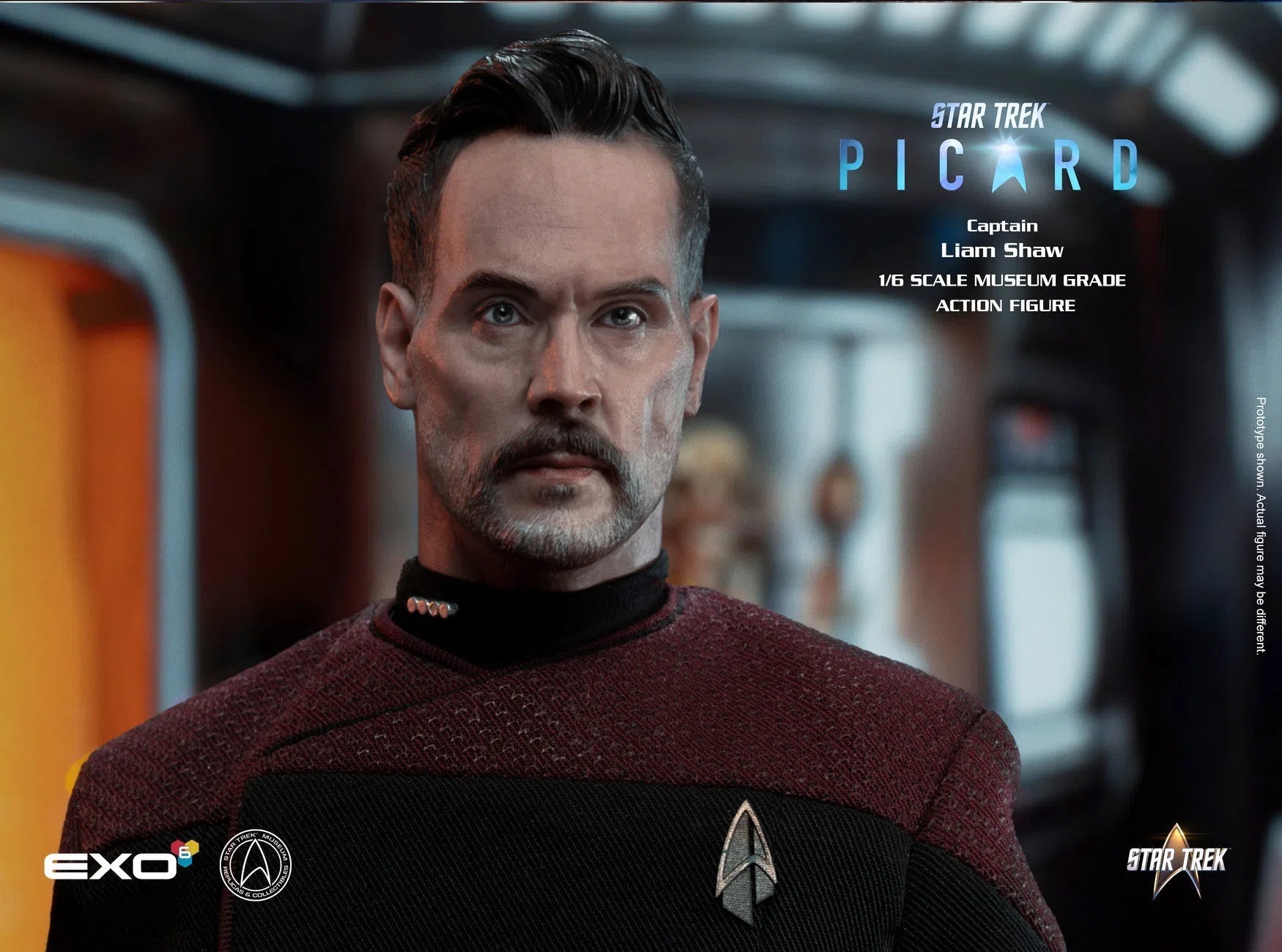 Captain Liam Shaw: Star Trek: Picard: Sixth Scale EXO-6