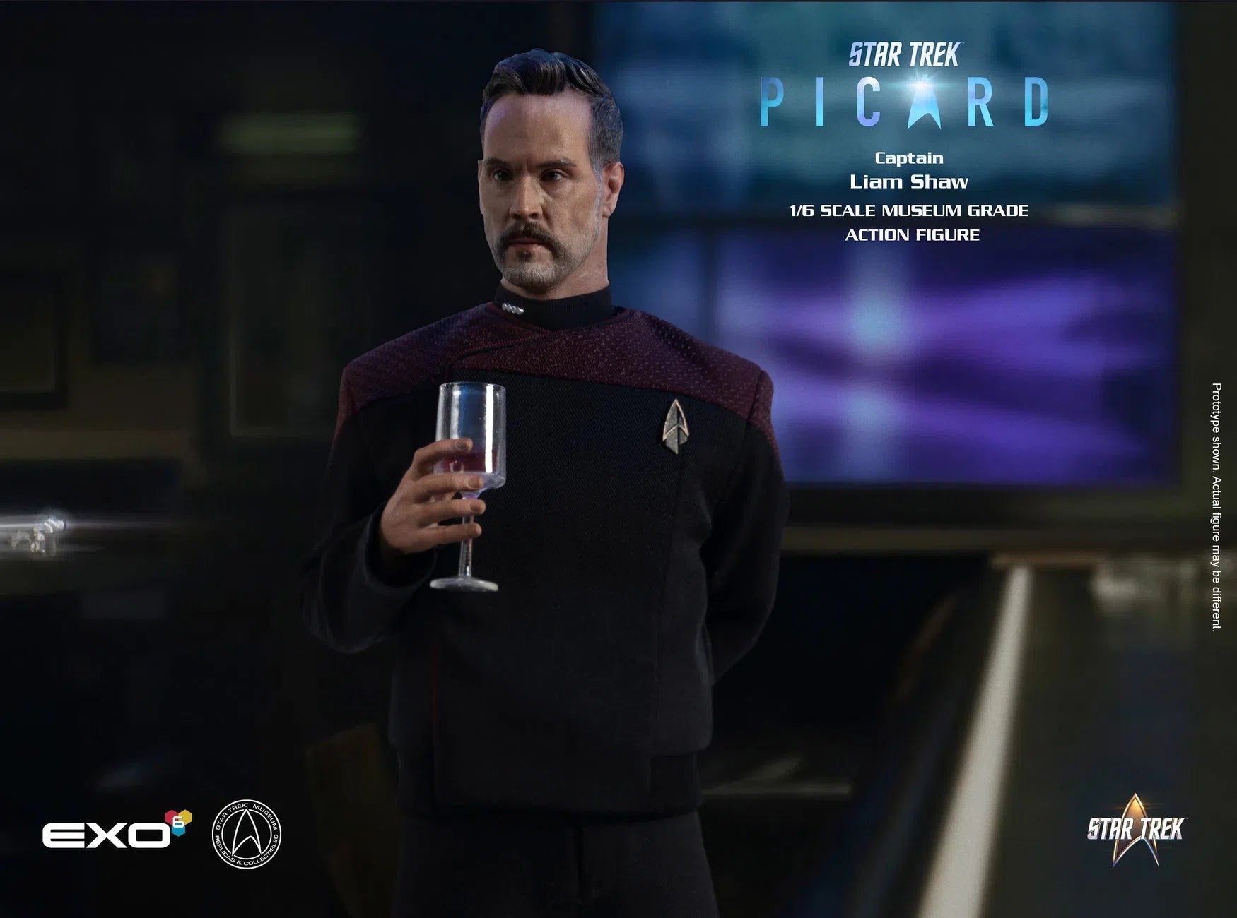 Captain Liam Shaw: Star Trek: Picard: Sixth Scale EXO-6