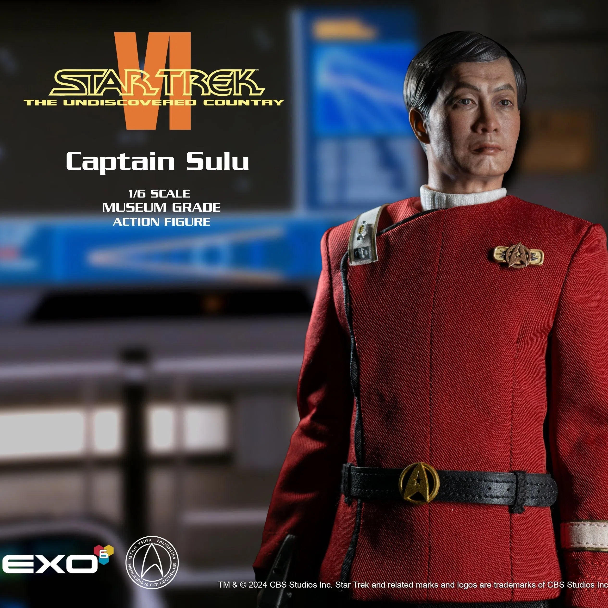 Captain Sulu: Star Trek: The Undiscovered Country: Sixth Scale EXO-6