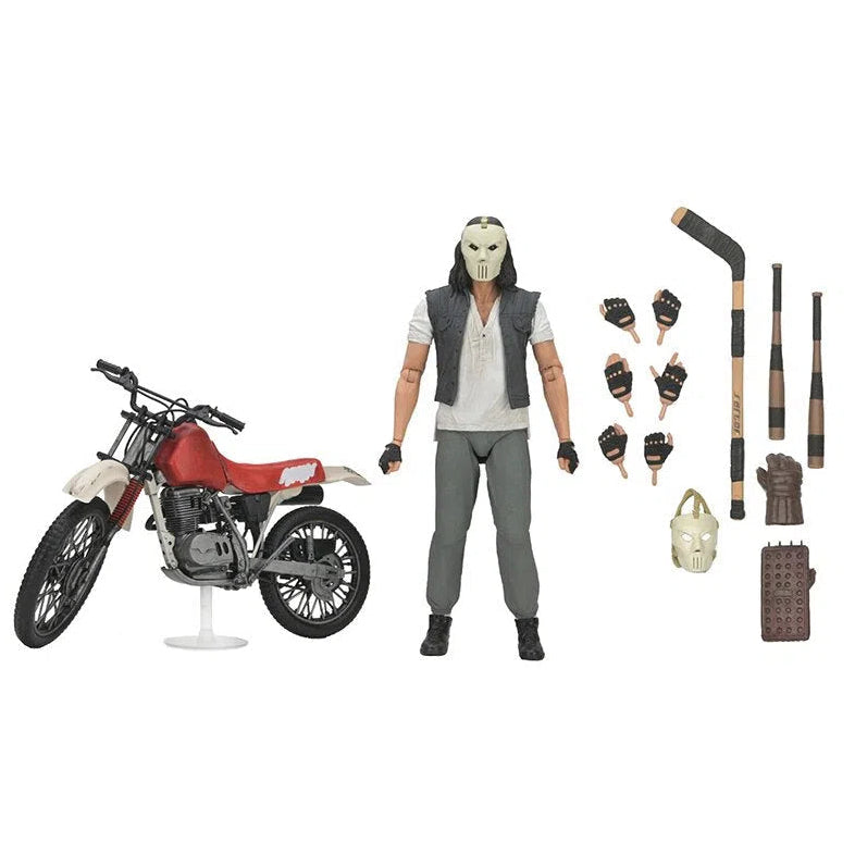 Teenage Mutant Ninja Turtles: 1990 Movie: Casey Jones & Dirt Bik: Deluxe 7" Action Figure Set