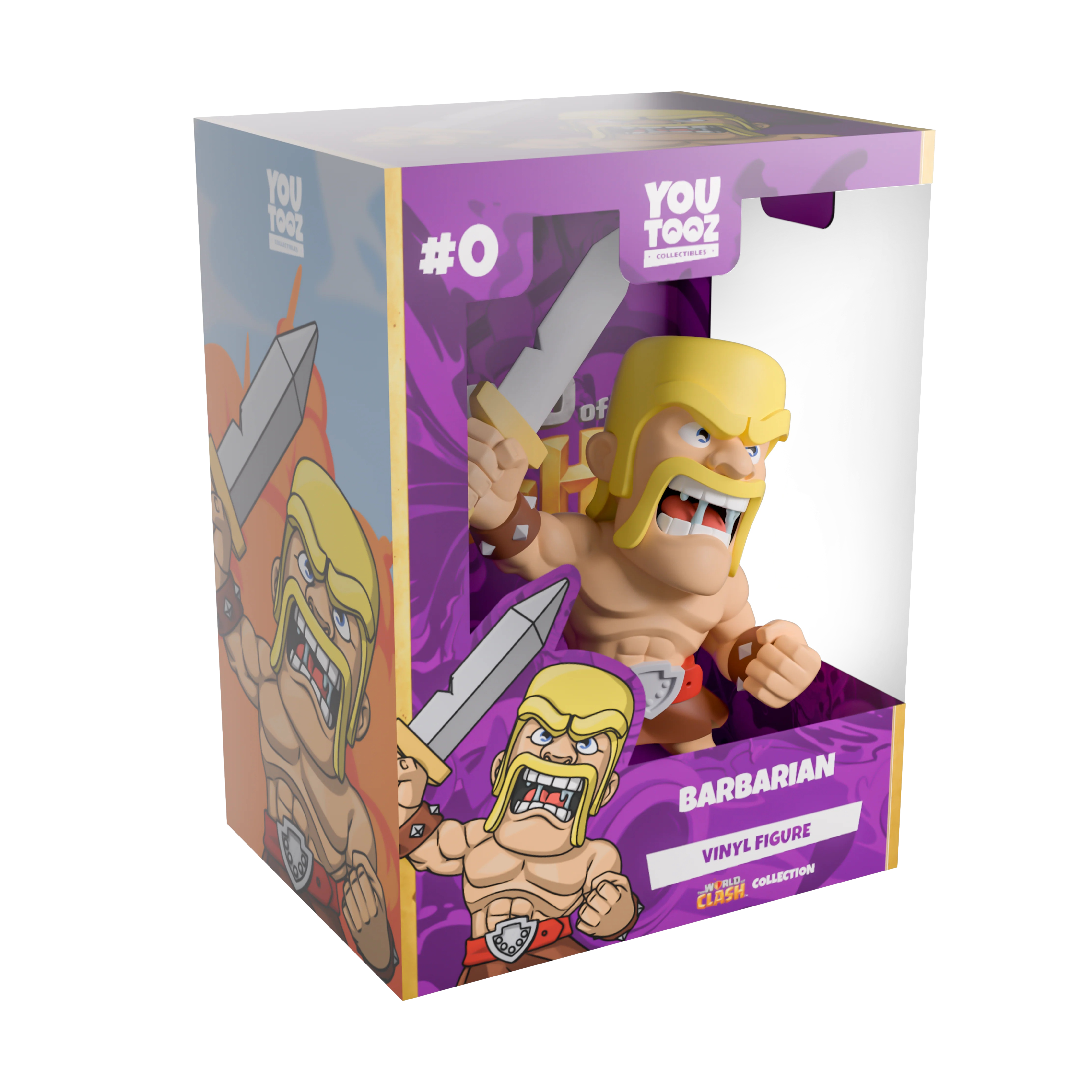 Clash of Clans: Barbarian: Vinyl Figure: YouTooz YouTooz