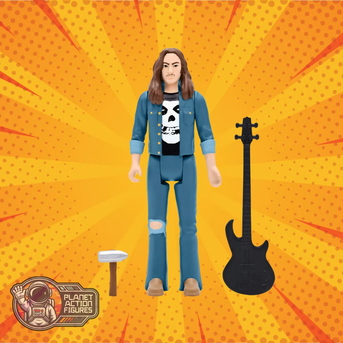 Cliff Burton: Wave 01: ReAction: Action Figure: Super7 Super7