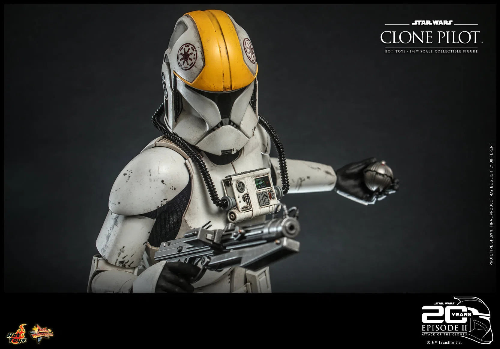 Clone Pilot: Star Wars: Attack Of The Clones: MMS648 Hot Toys