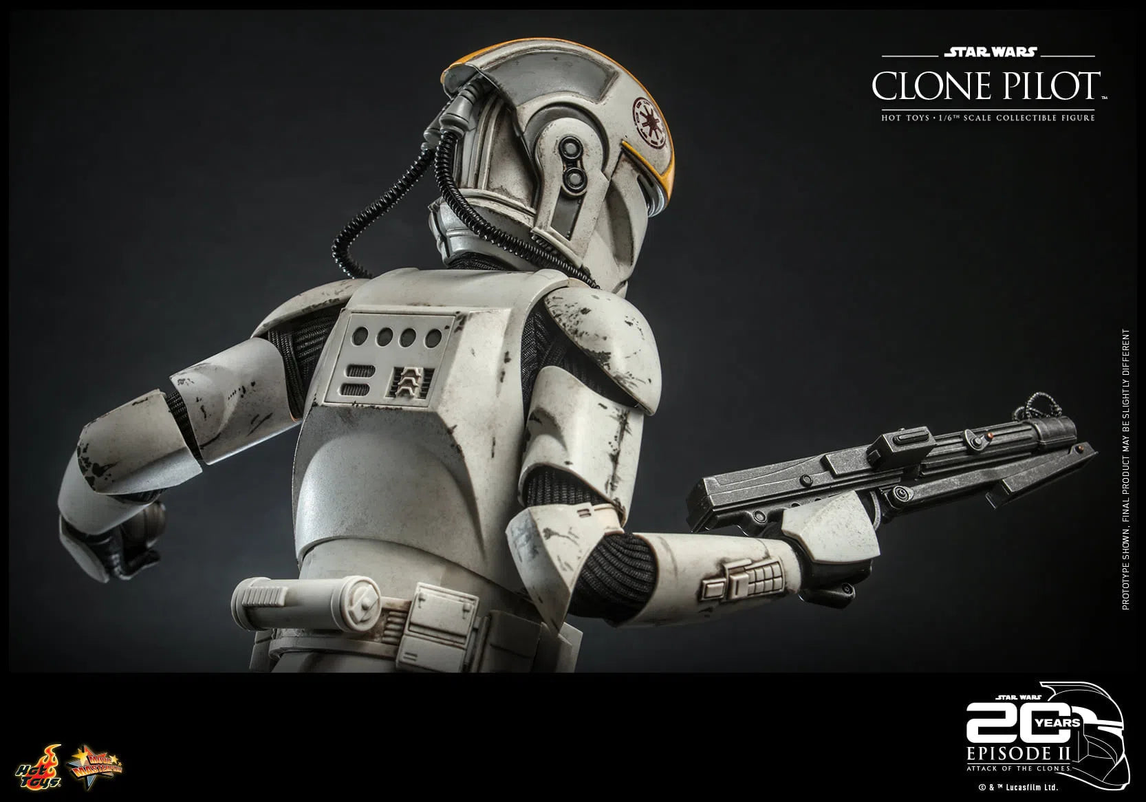 Clone Pilot: Star Wars: Attack Of The Clones: MMS648 Hot Toys