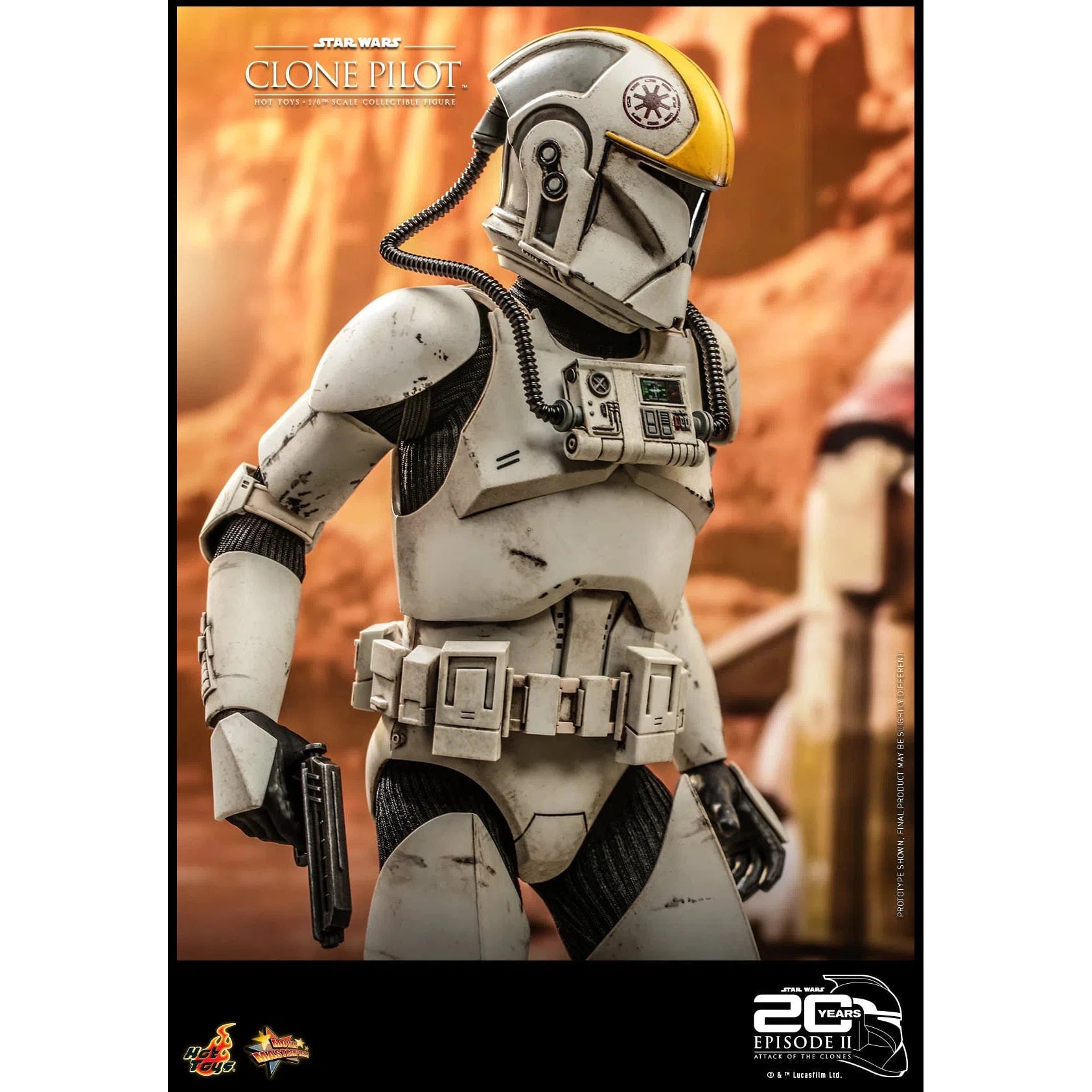 Clone Pilot: Star Wars: Attack Of The Clones: MMS648 Hot Toys