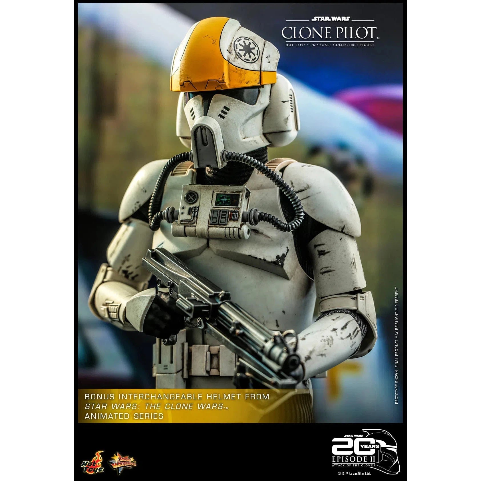 Clone Pilot: Star Wars: Attack Of The Clones: MMS648 Hot Toys