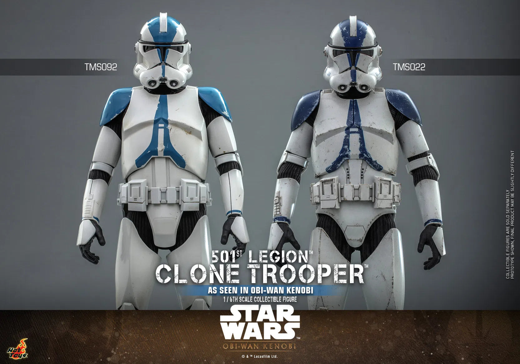 Clone Trooper: 501st Legion: Star Wars: Obi-Wan Kenobi: TMS92 Hot Toys