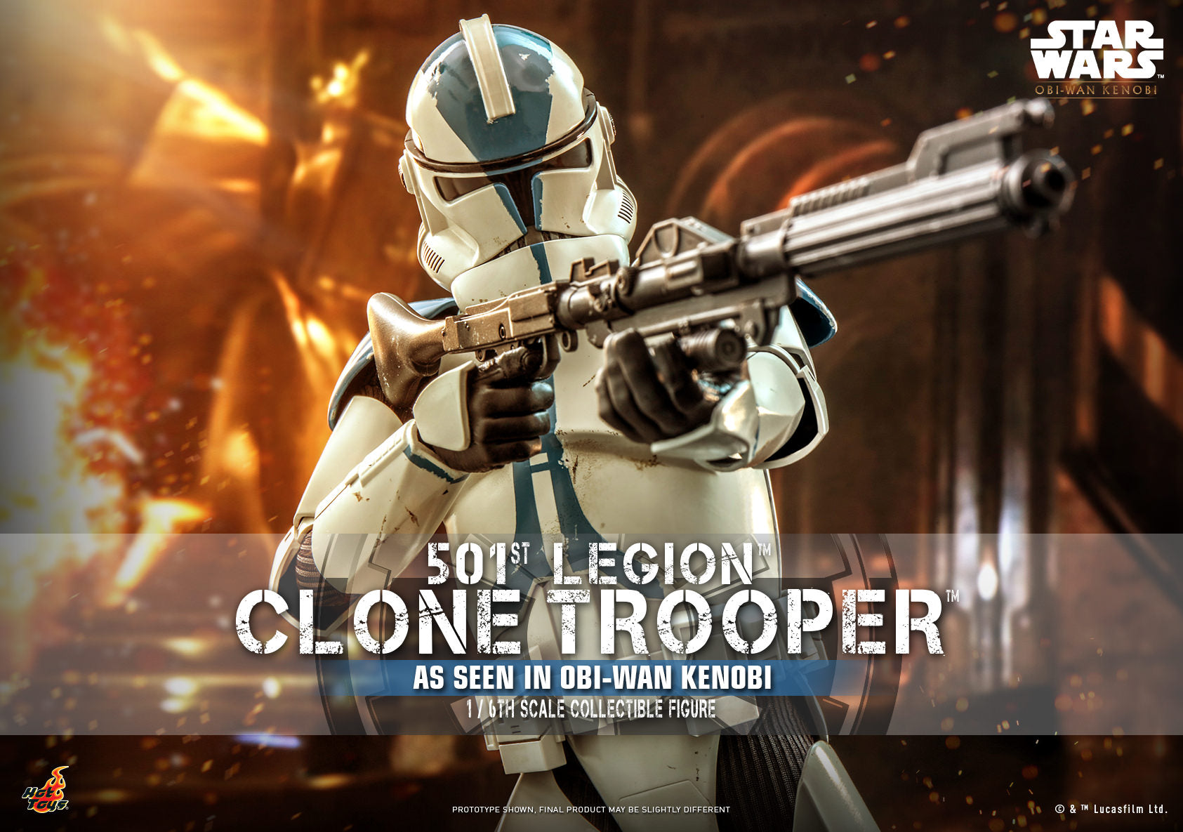 Clone Trooper: 501st Legion: Star Wars: Obi-Wan Kenobi: TMS92 Hot Toys