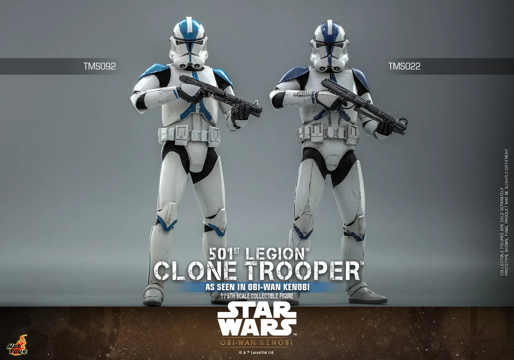 Clone Trooper: 501st Legion: Star Wars: Obi-Wan Kenobi: TMS92 Hot Toys