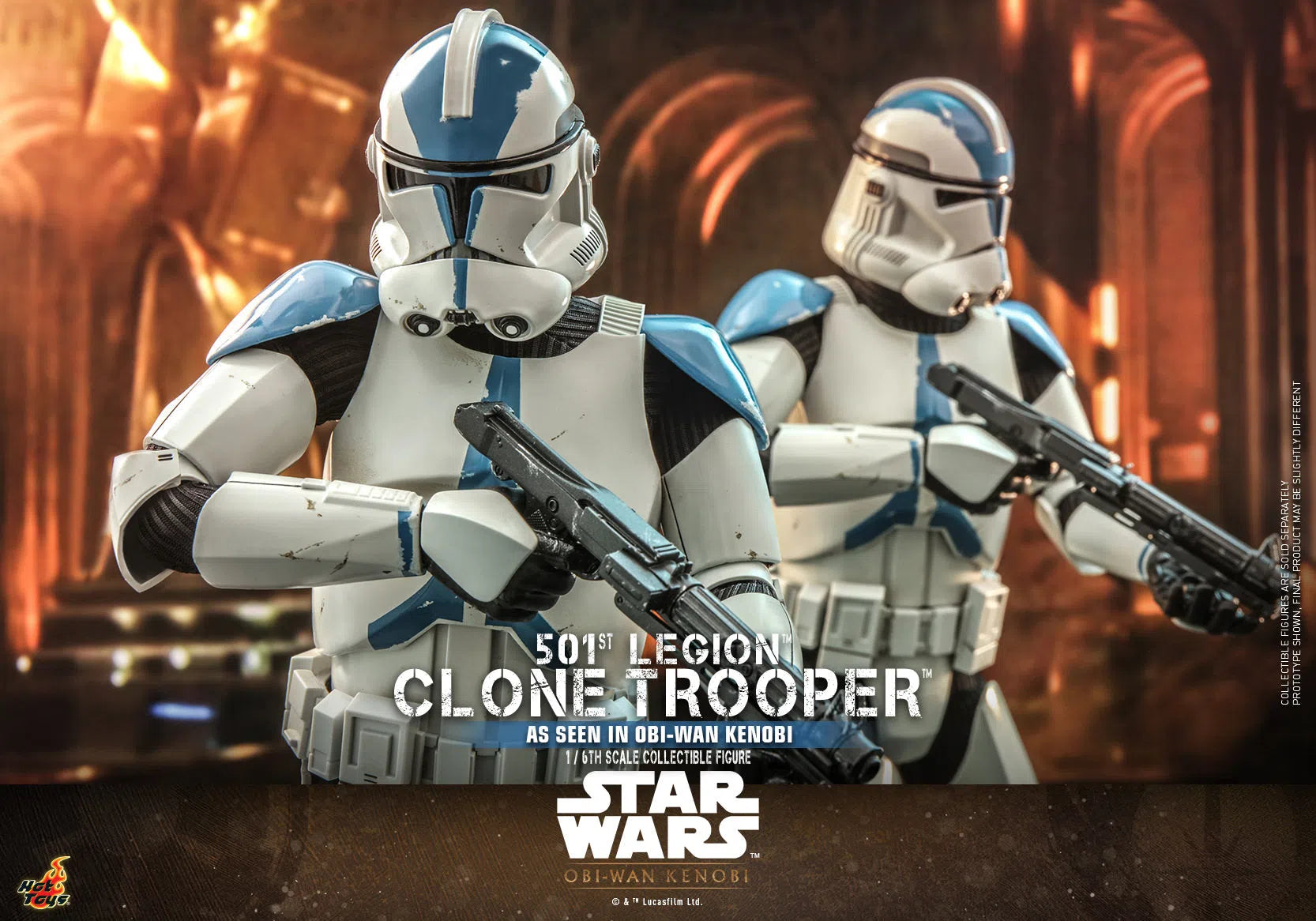 Clone Trooper: 501st Legion: Star Wars: Obi-Wan Kenobi: TMS92 Hot Toys