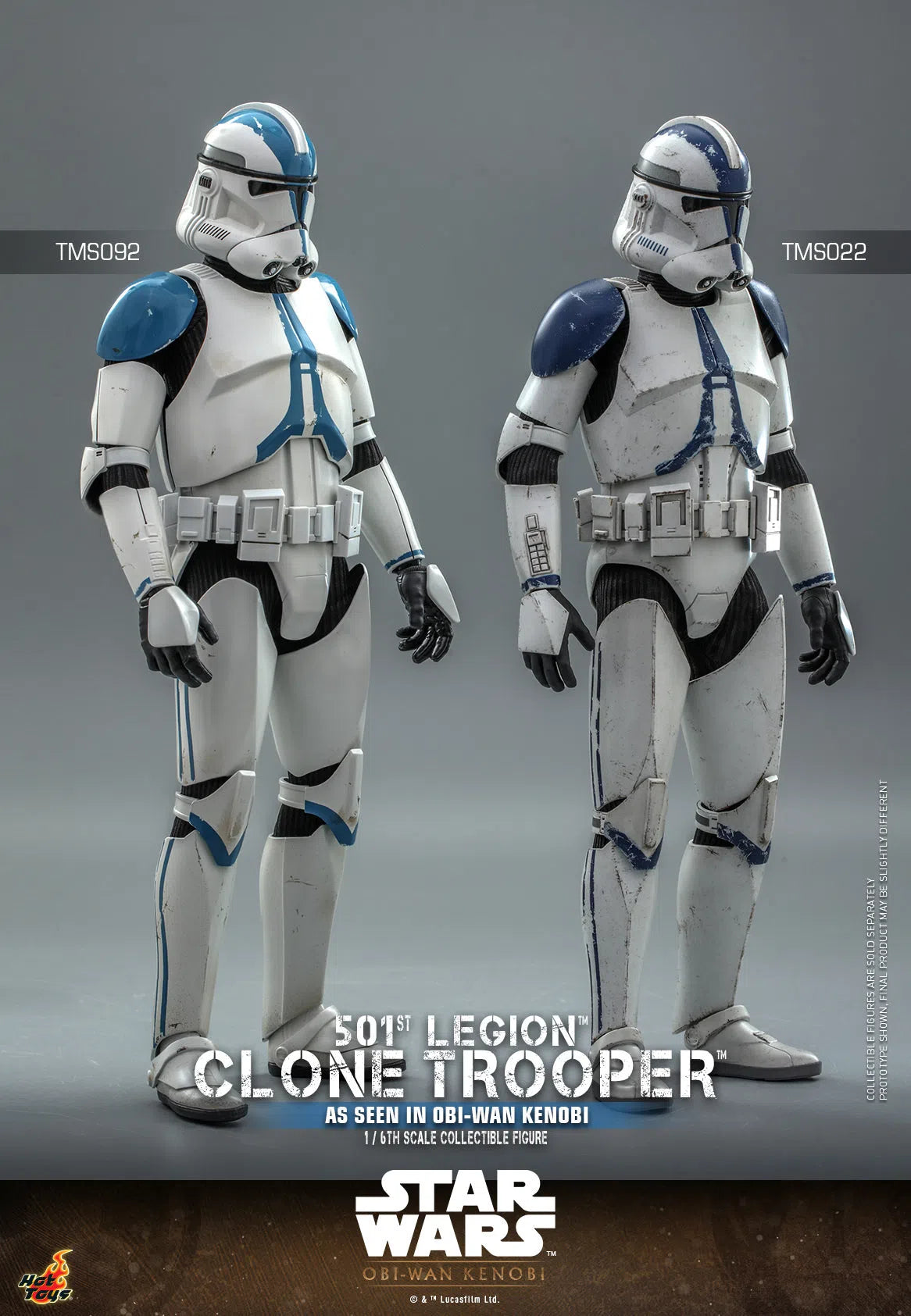 Clone Trooper: 501st Legion: Star Wars: Obi-Wan Kenobi: TMS92 Hot Toys