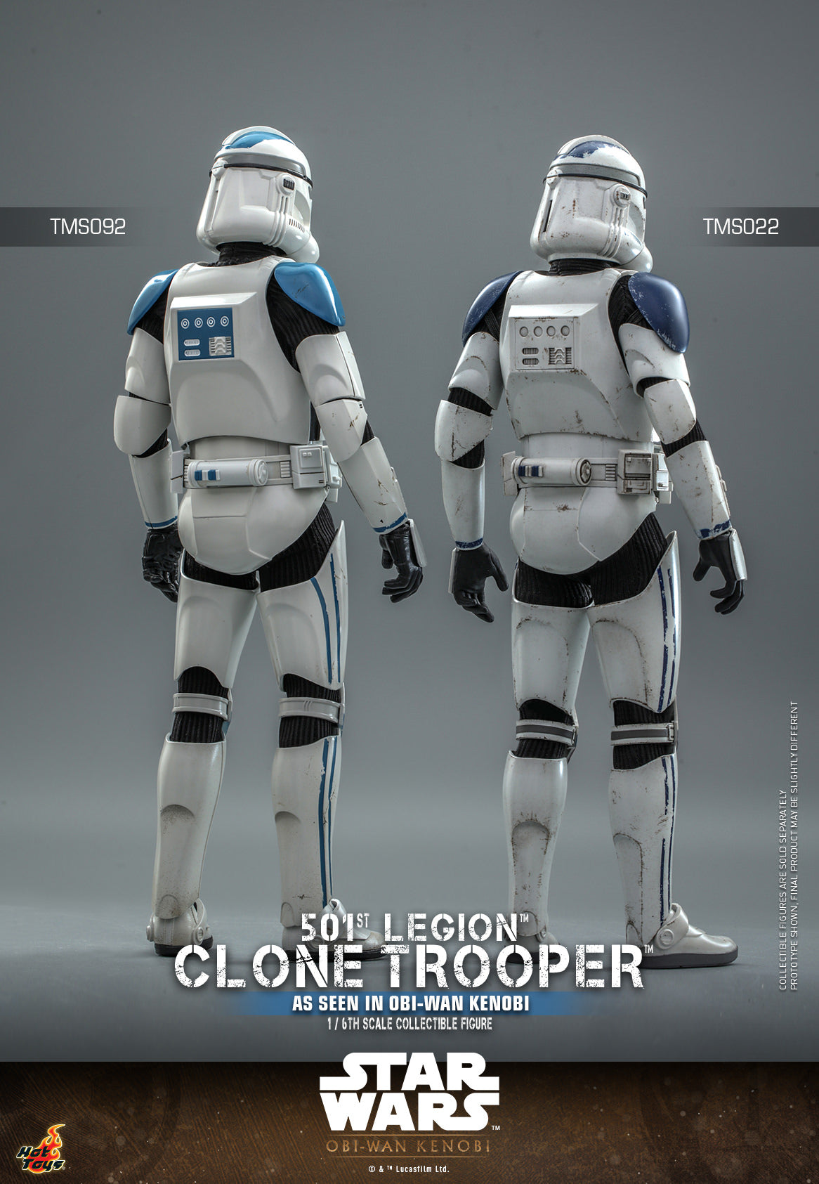 Clone Trooper: 501st Legion: Star Wars: Obi-Wan Kenobi: TMS92 Hot Toys