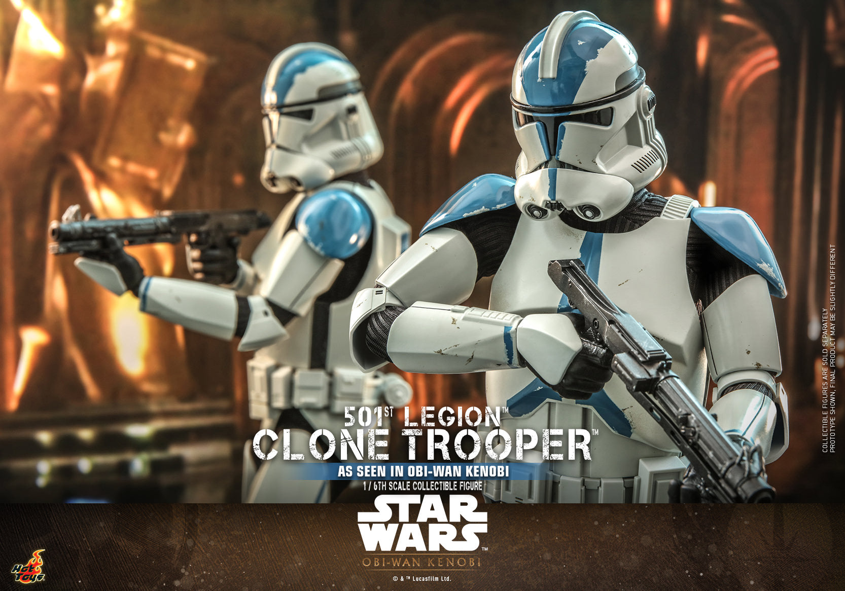 Clone Trooper: 501st Legion: Star Wars: Obi-Wan Kenobi: TMS92 Hot Toys