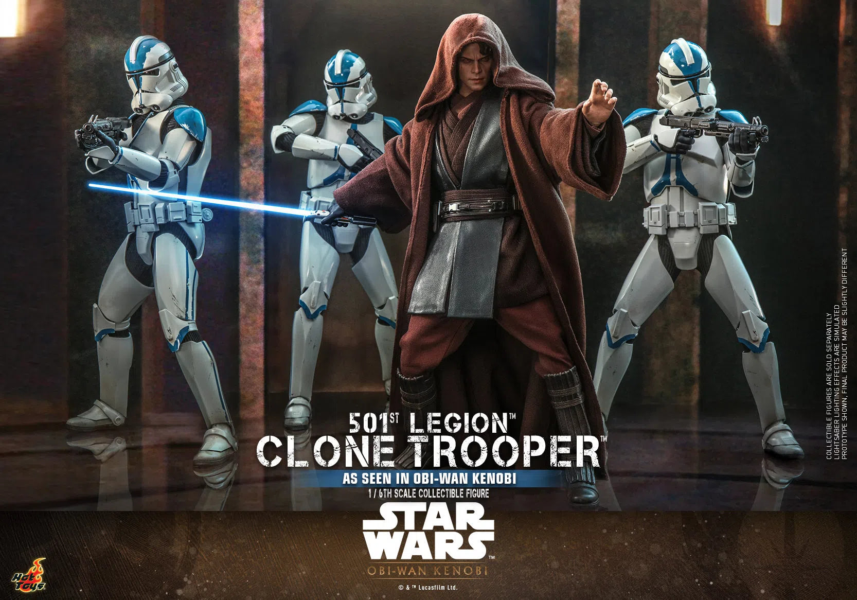 Clone Trooper: 501st Legion: Star Wars: Obi-Wan Kenobi: TMS92 Hot Toys