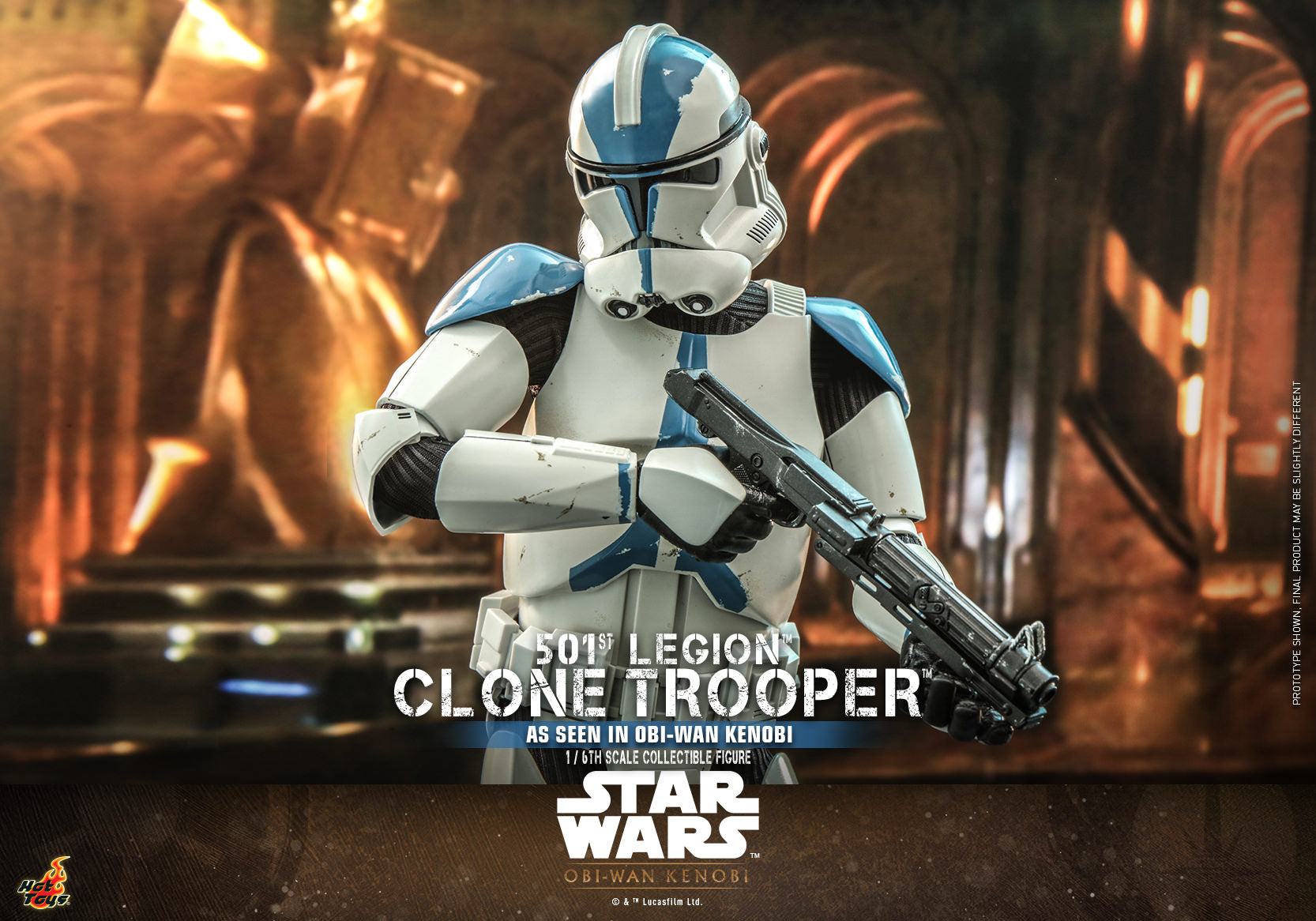 Clone Trooper: 501st Legion: Star Wars: Obi-Wan Kenobi: TMS92 Hot Toys