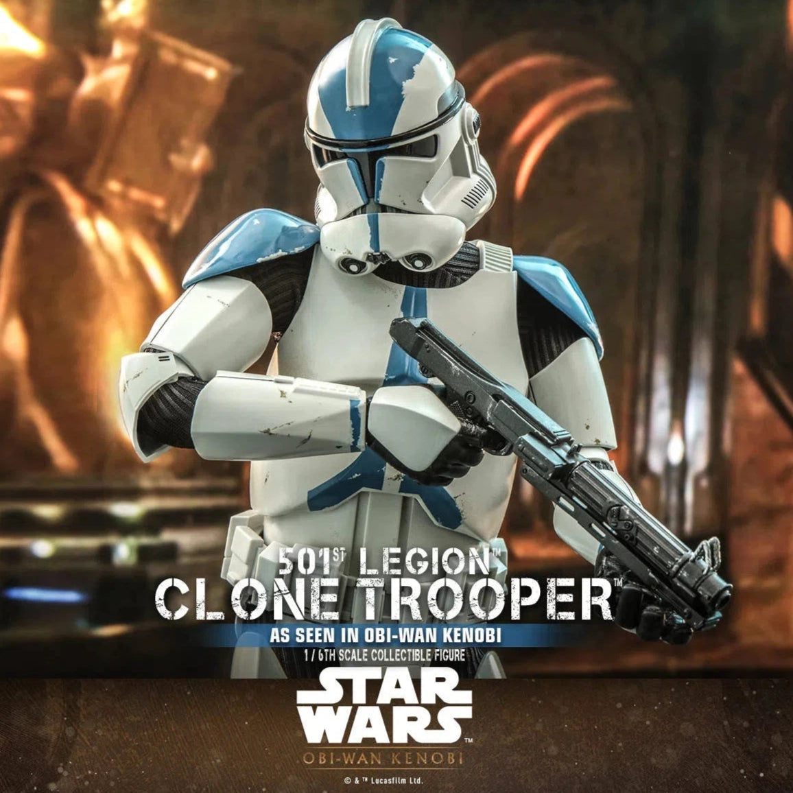 Clone Trooper: 501st Legion: Star Wars: Obi-Wan Kenobi: TMS92 Hot Toys