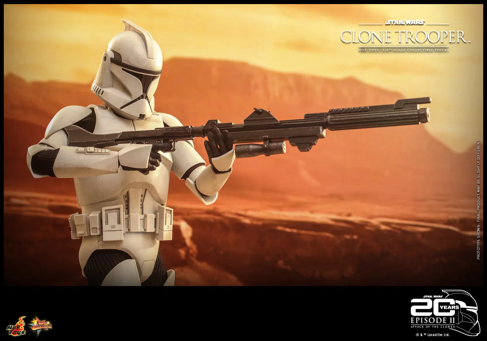 Clone Trooper: Star Wars: Attack Of The Clones: MMS647 Hot Toys