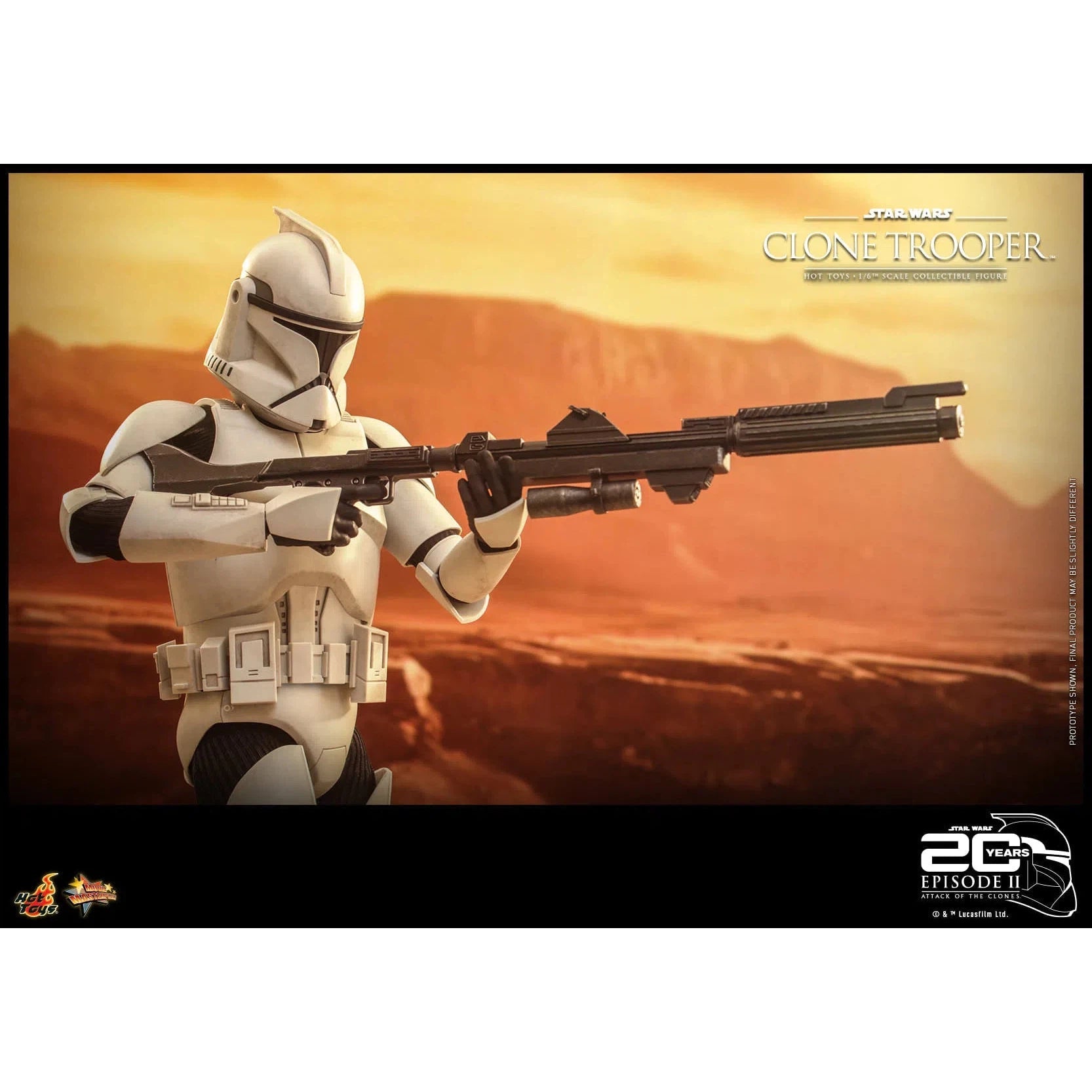 Clone Trooper: Star Wars: Attack Of The Clones: MMS647 Hot Toys