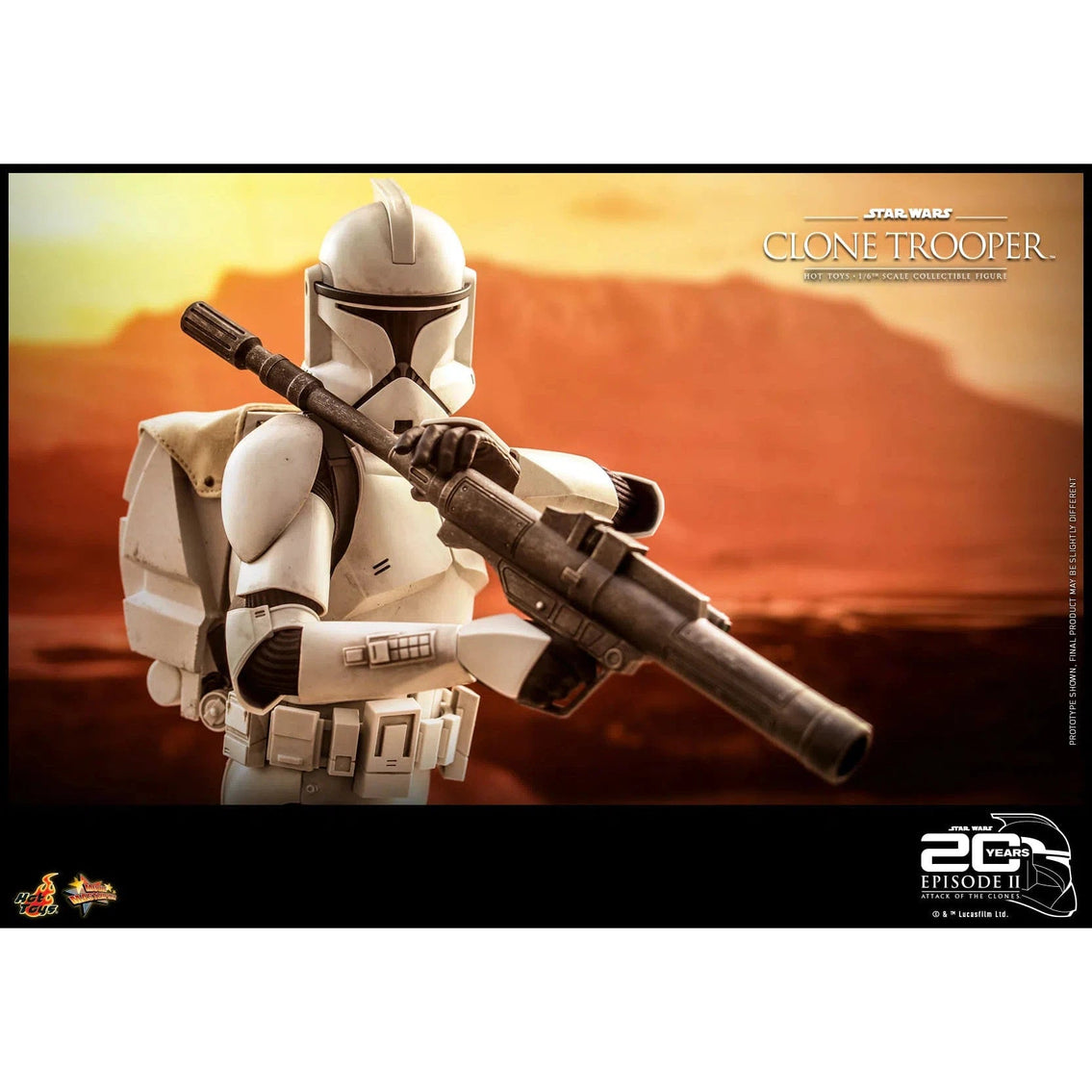 Clone Trooper: Star Wars: Attack Of The Clones: MMS647 Hot Toys