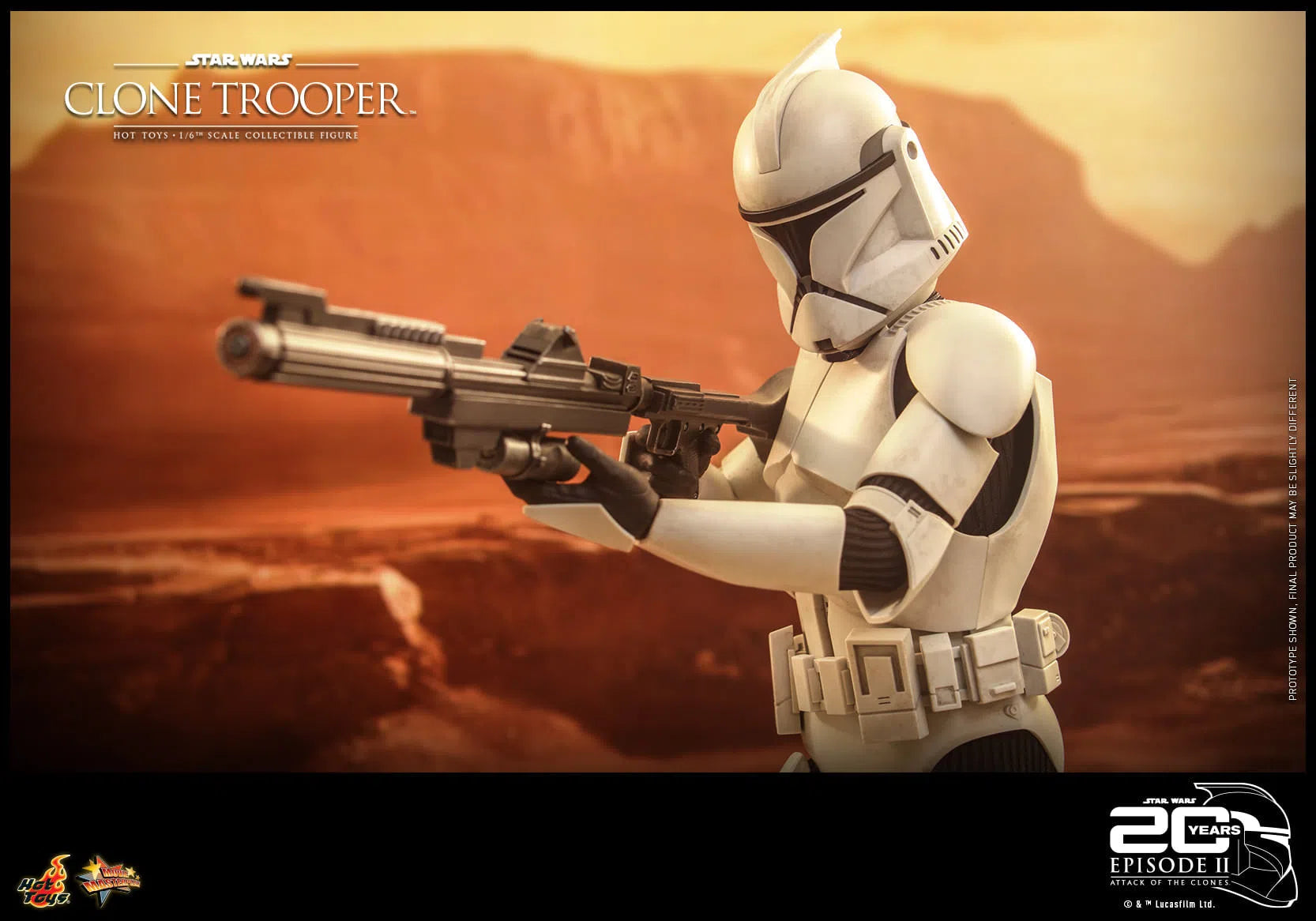 Clone Trooper: Star Wars: Attack Of The Clones: MMS647 Hot Toys