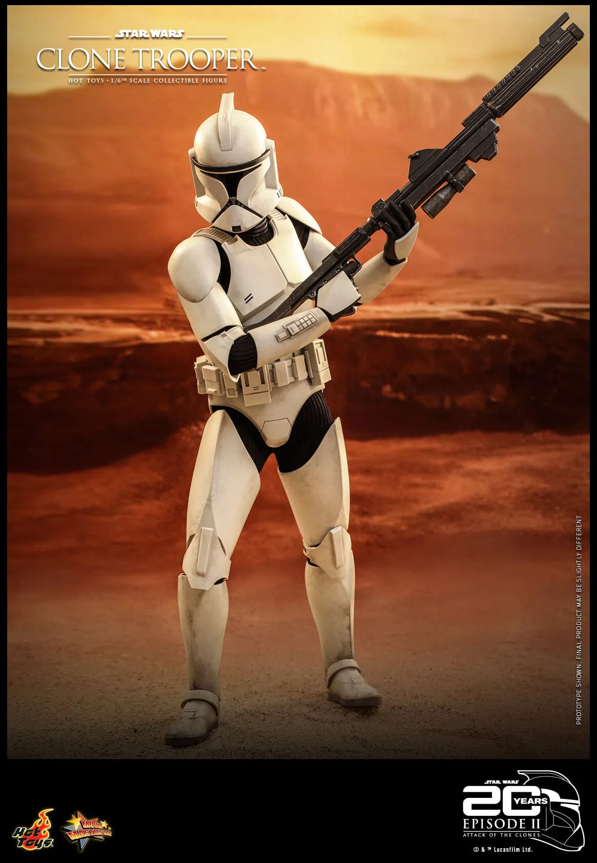 Clone Trooper: Star Wars: Attack Of The Clones: MMS647 Hot Toys