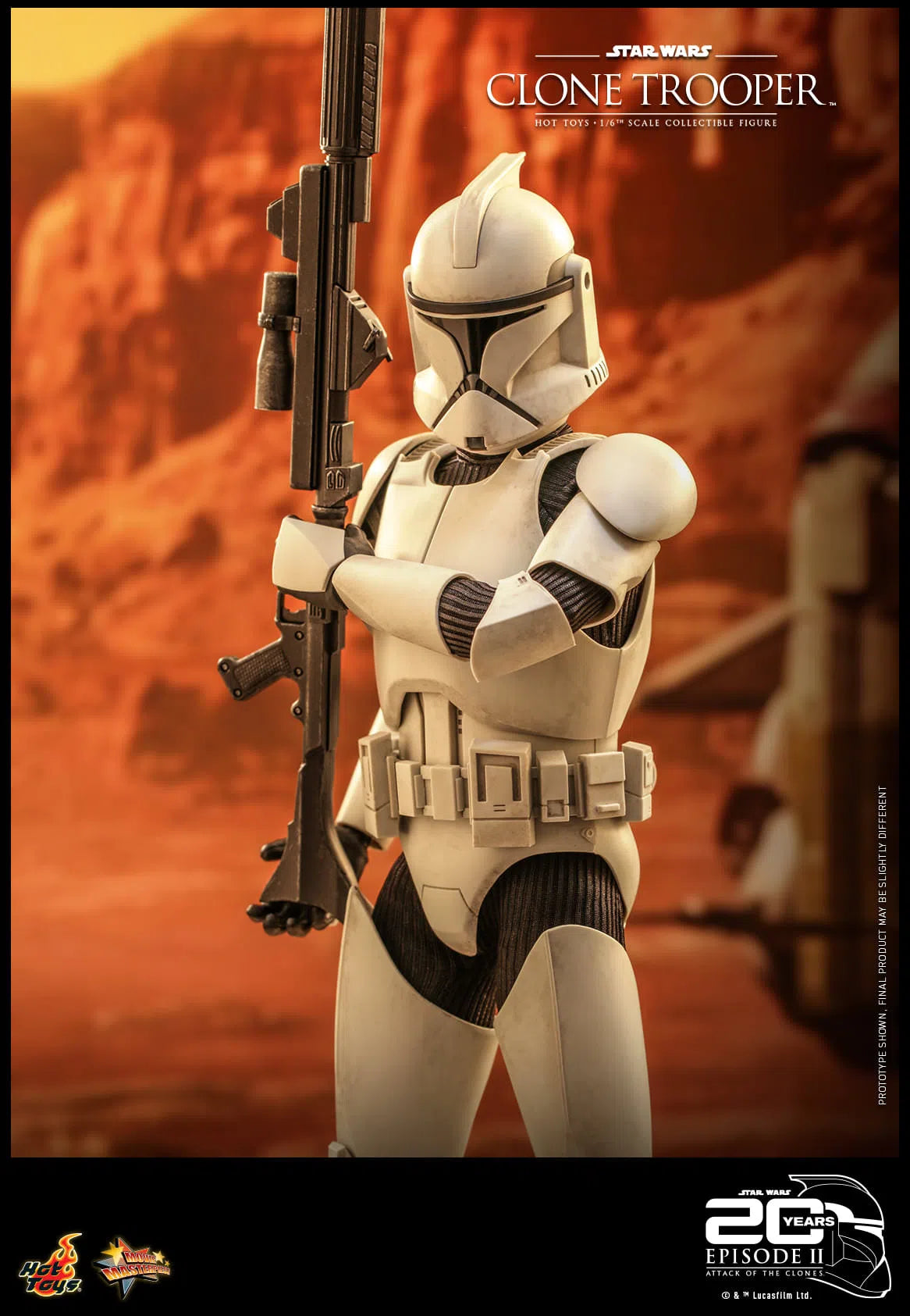 Clone Trooper: Star Wars: Attack Of The Clones: MMS647 Hot Toys