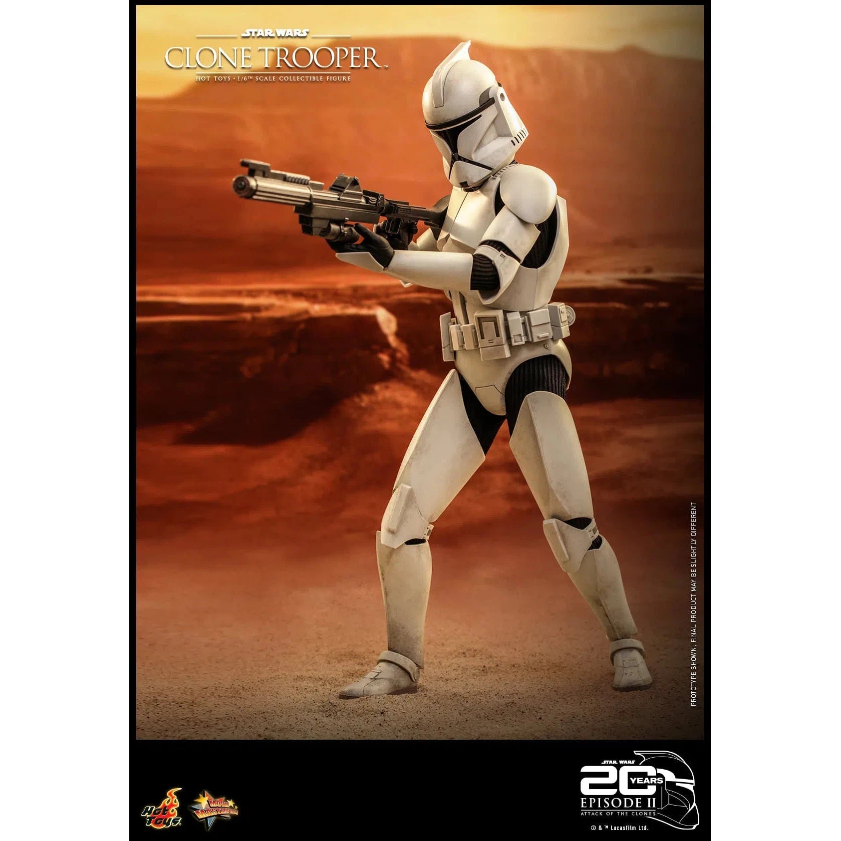 Clone Trooper: Star Wars: Attack Of The Clones: MMS647 Hot Toys