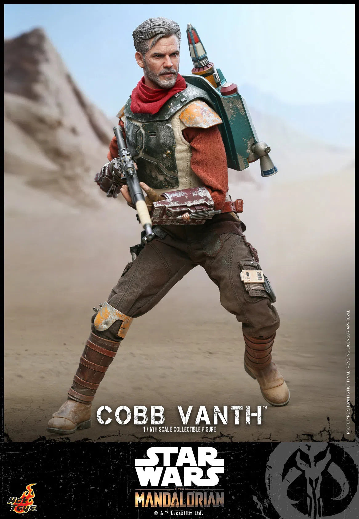 Cobb Vanth: Star Wars: The Mandalorian Hot Toys