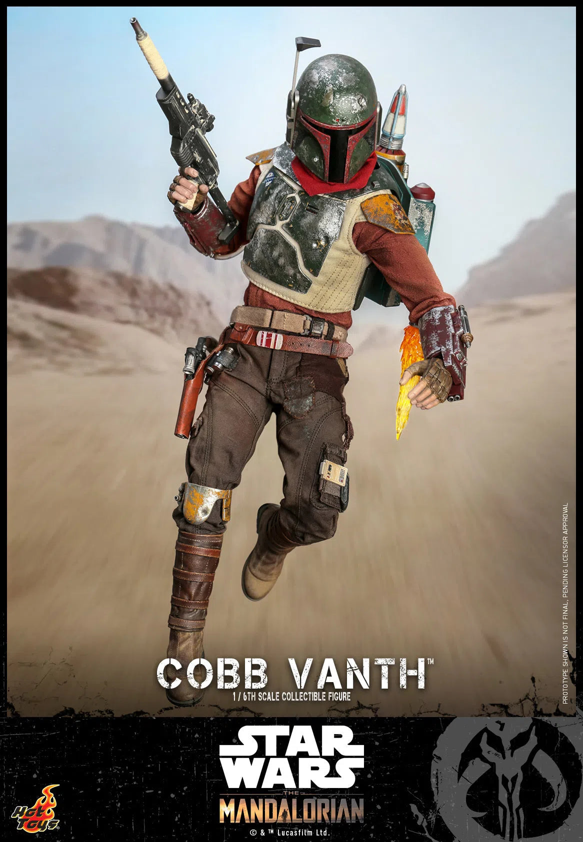 Cobb Vanth: Star Wars: The Mandalorian Hot Toys