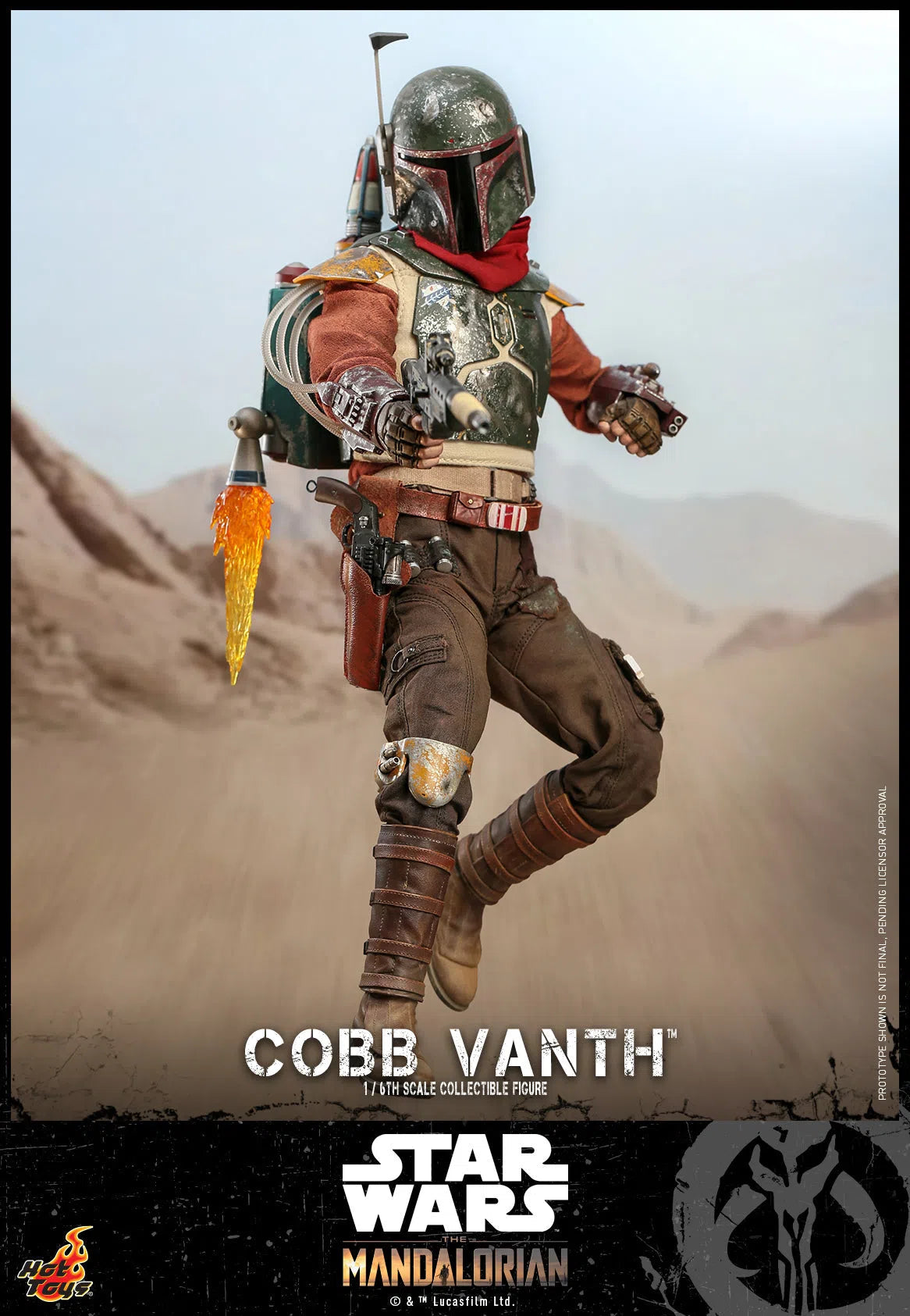 Cobb Vanth: Star Wars: The Mandalorian Hot Toys