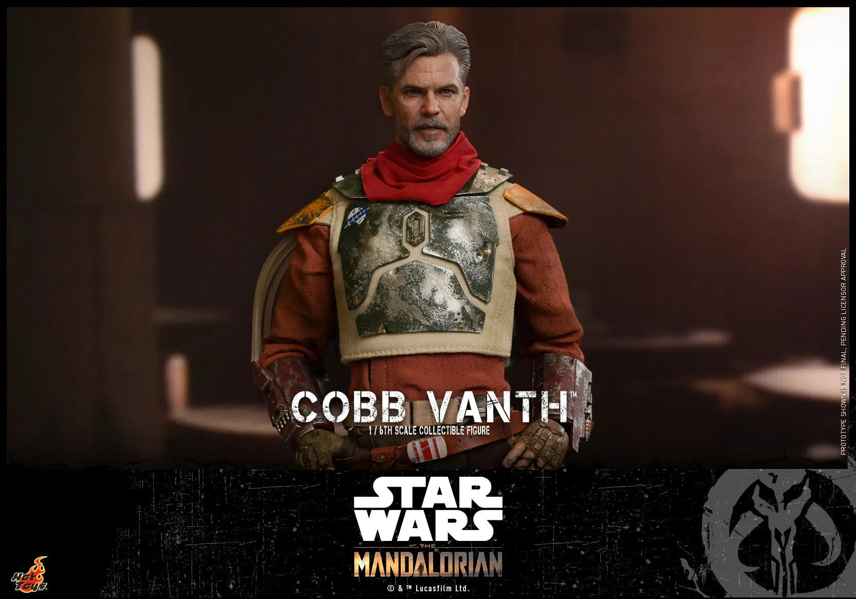 Cobb Vanth: Star Wars: The Mandalorian Hot Toys