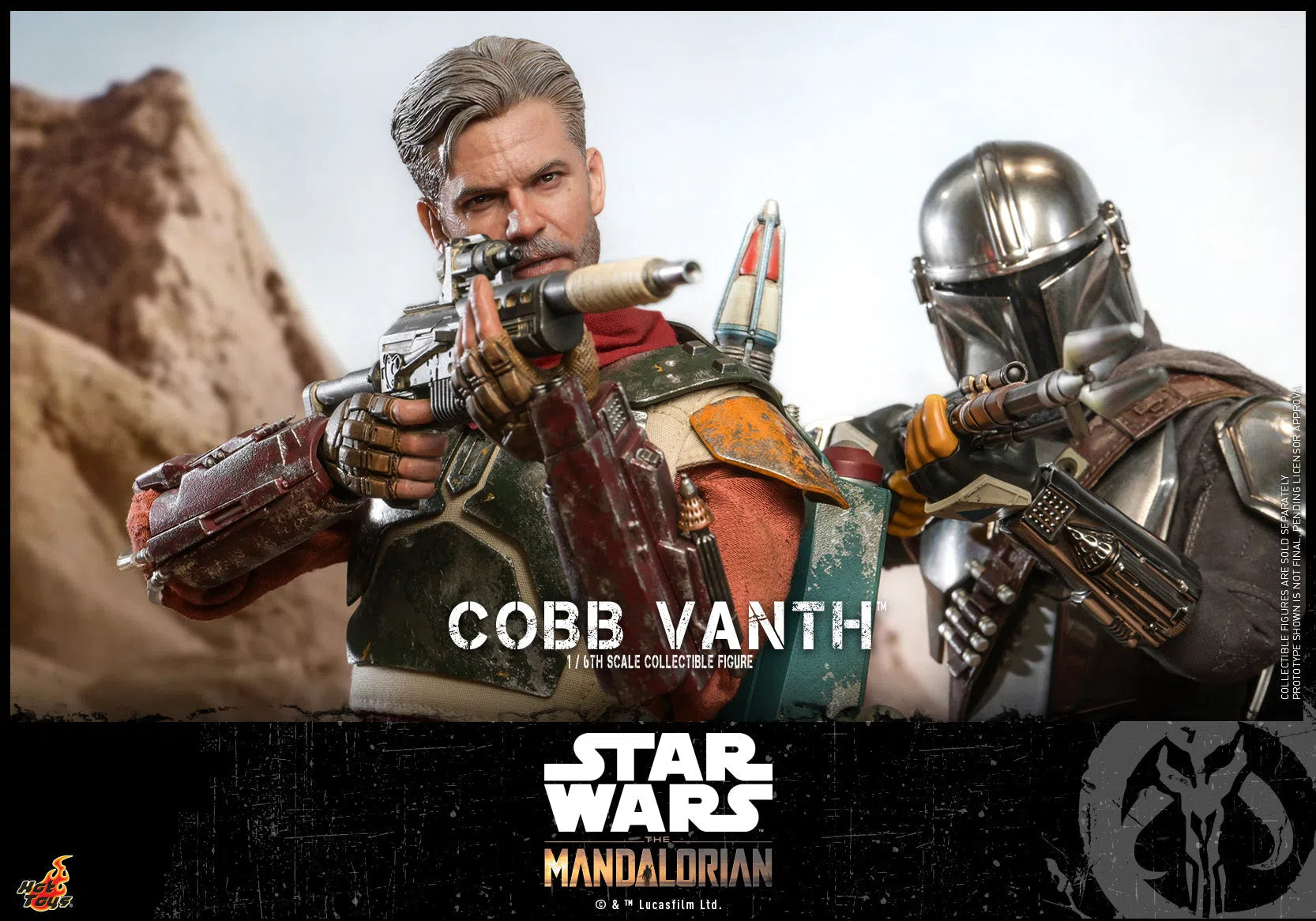 Cobb Vanth: Star Wars: The Mandalorian Hot Toys