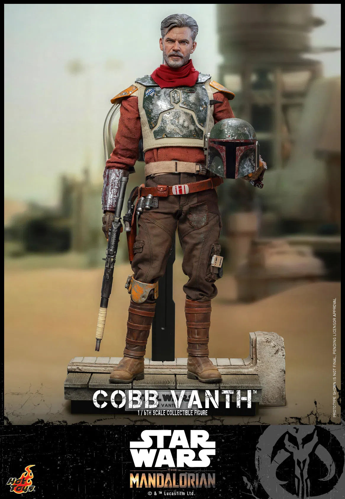 Cobb Vanth: Star Wars: The Mandalorian Hot Toys