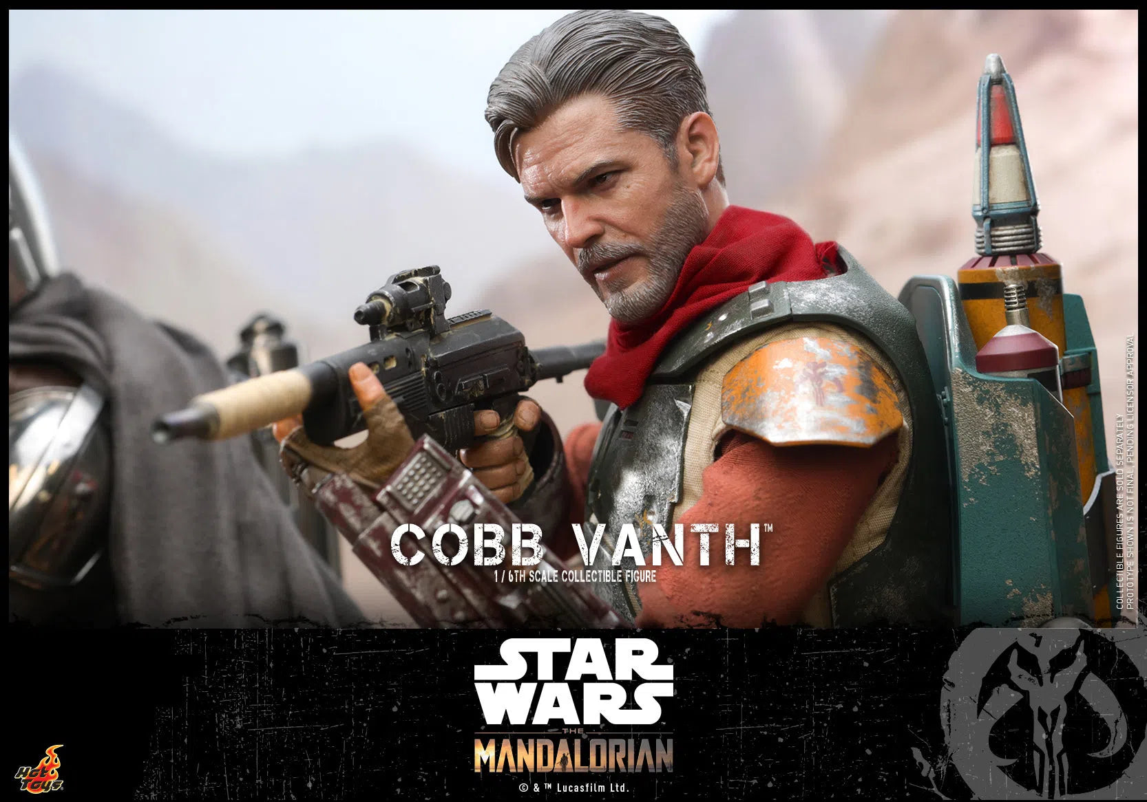 Cobb Vanth: Star Wars: The Mandalorian Hot Toys