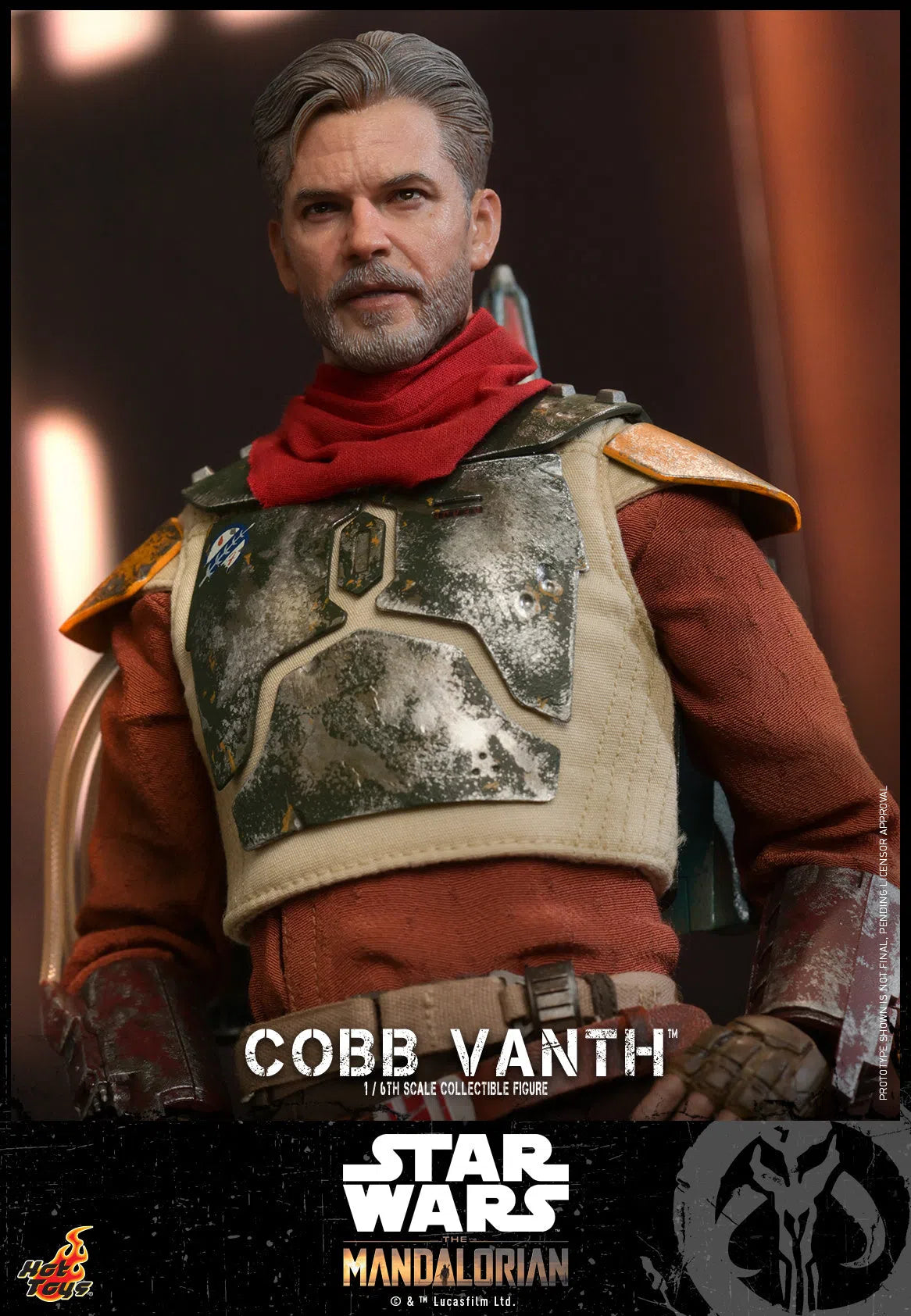 Cobb Vanth: Star Wars: The Mandalorian Hot Toys