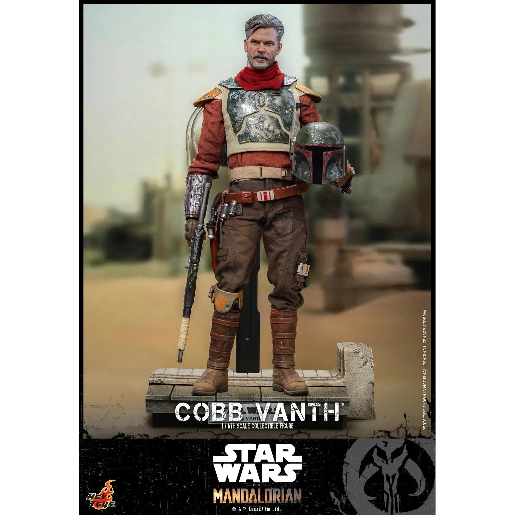 Cobb Vanth: Star Wars: The Mandalorian Hot Toys