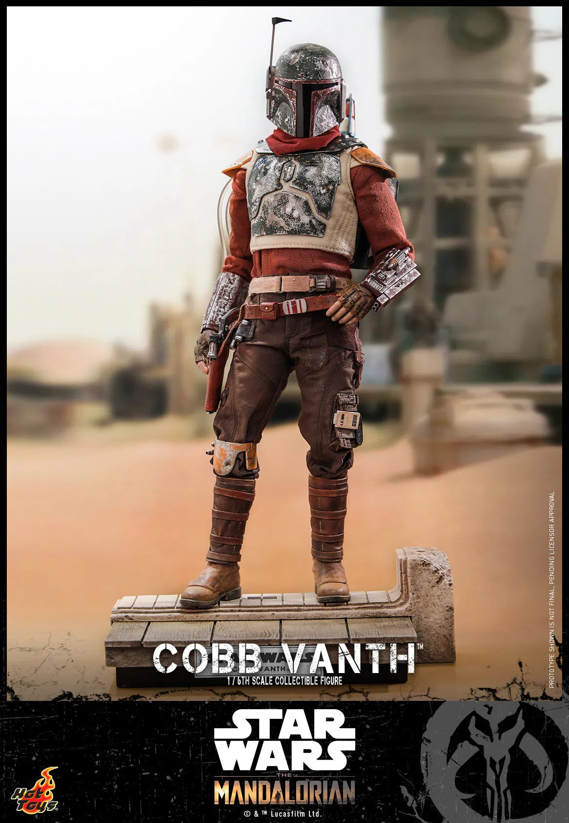 Cobb Vanth: Star Wars: The Mandalorian Hot Toys